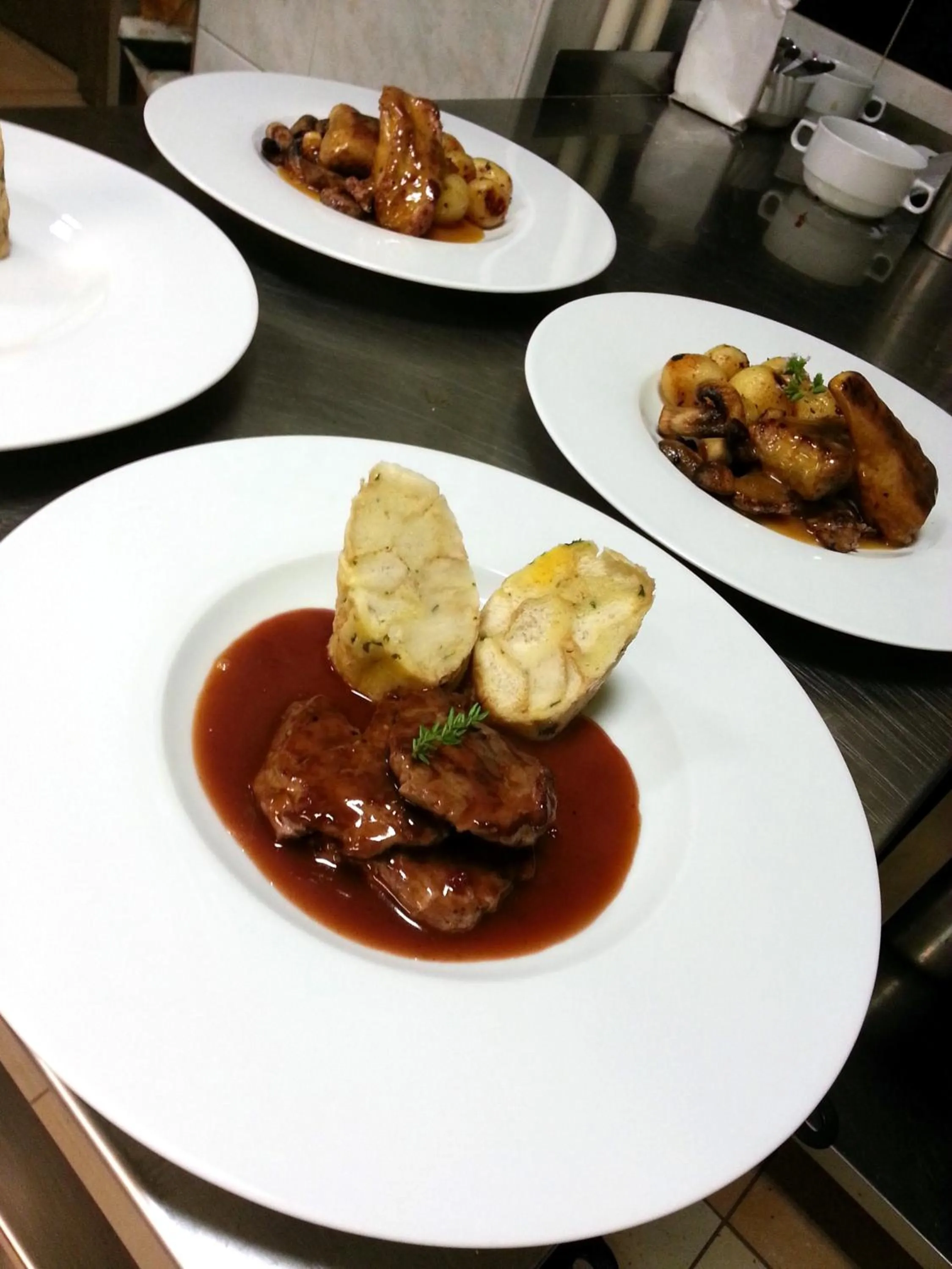 Food close-up in Hotel Diana