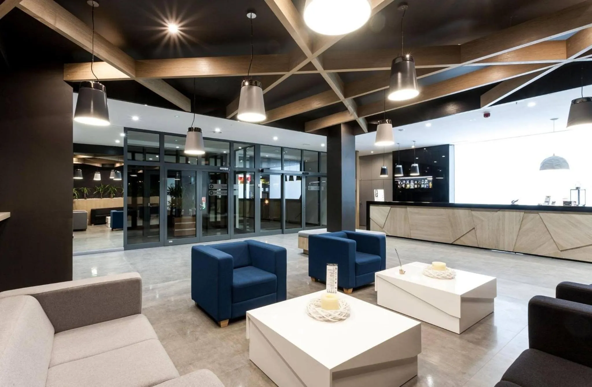 Lobby or reception in Hotel Ren & Restauracja Browar Kociewski