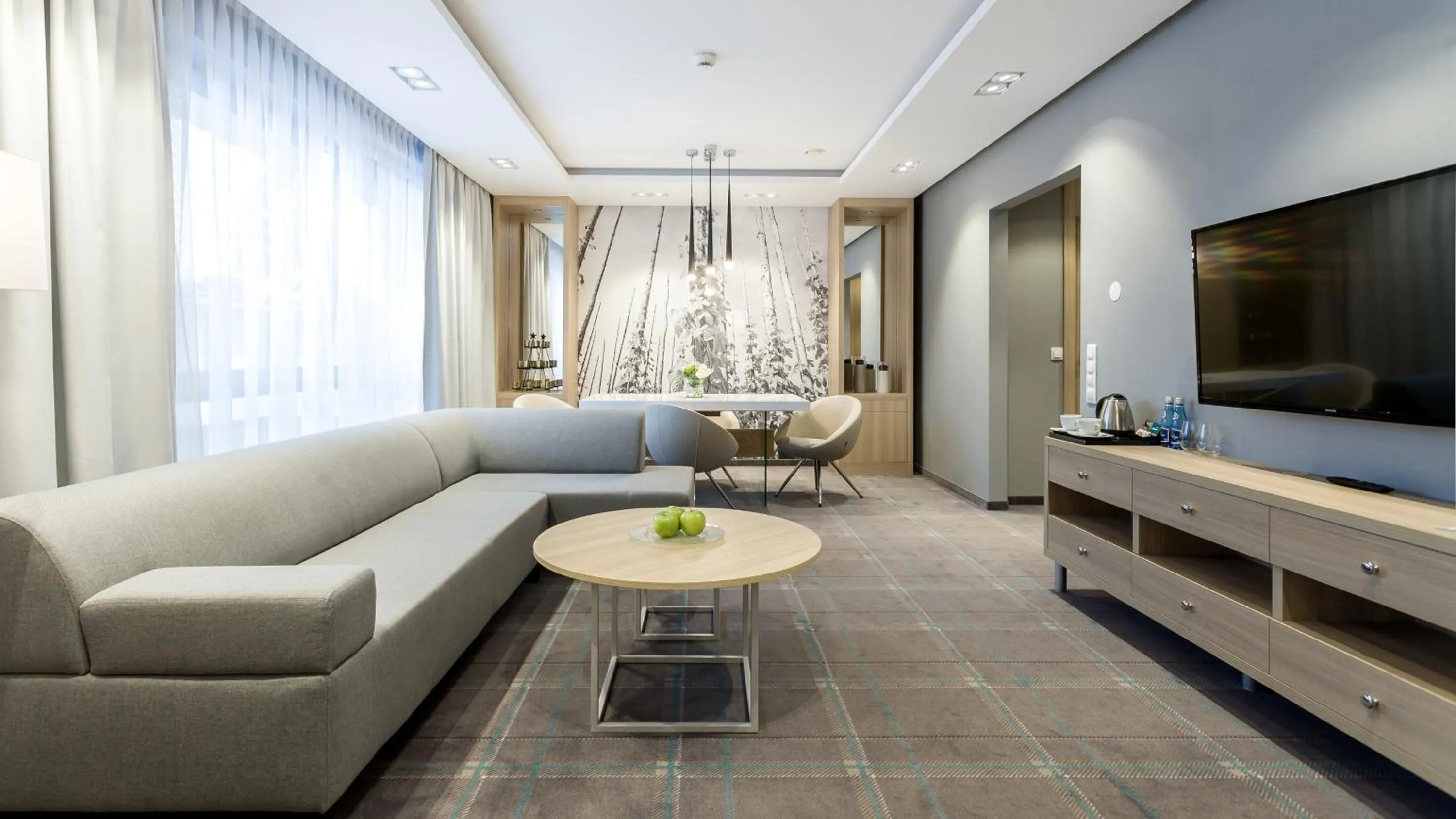 Seating area in Hotel Ren & Restauracja Browar Kociewski