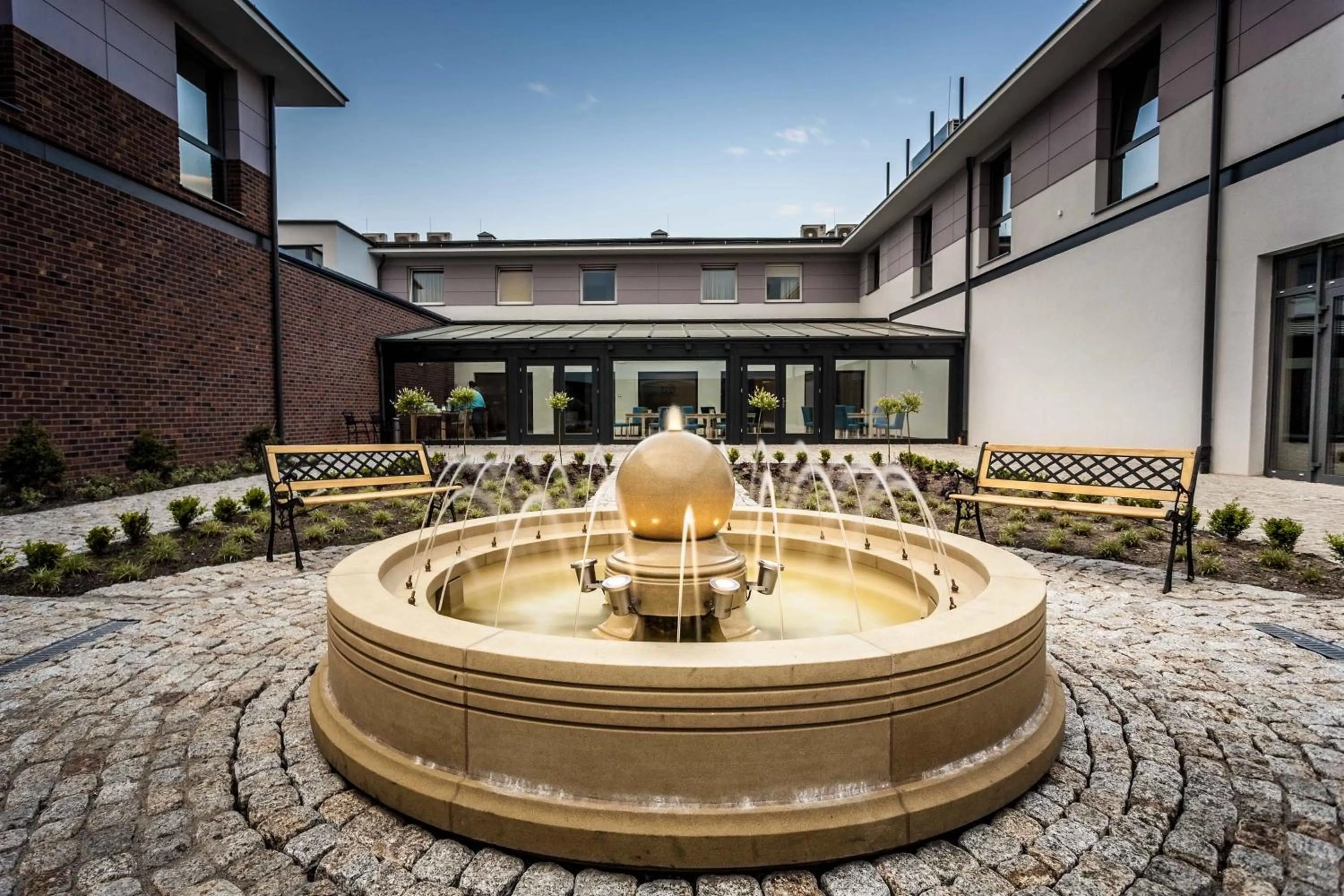 Patio in Hotel Ren & Restauracja Browar Kociewski