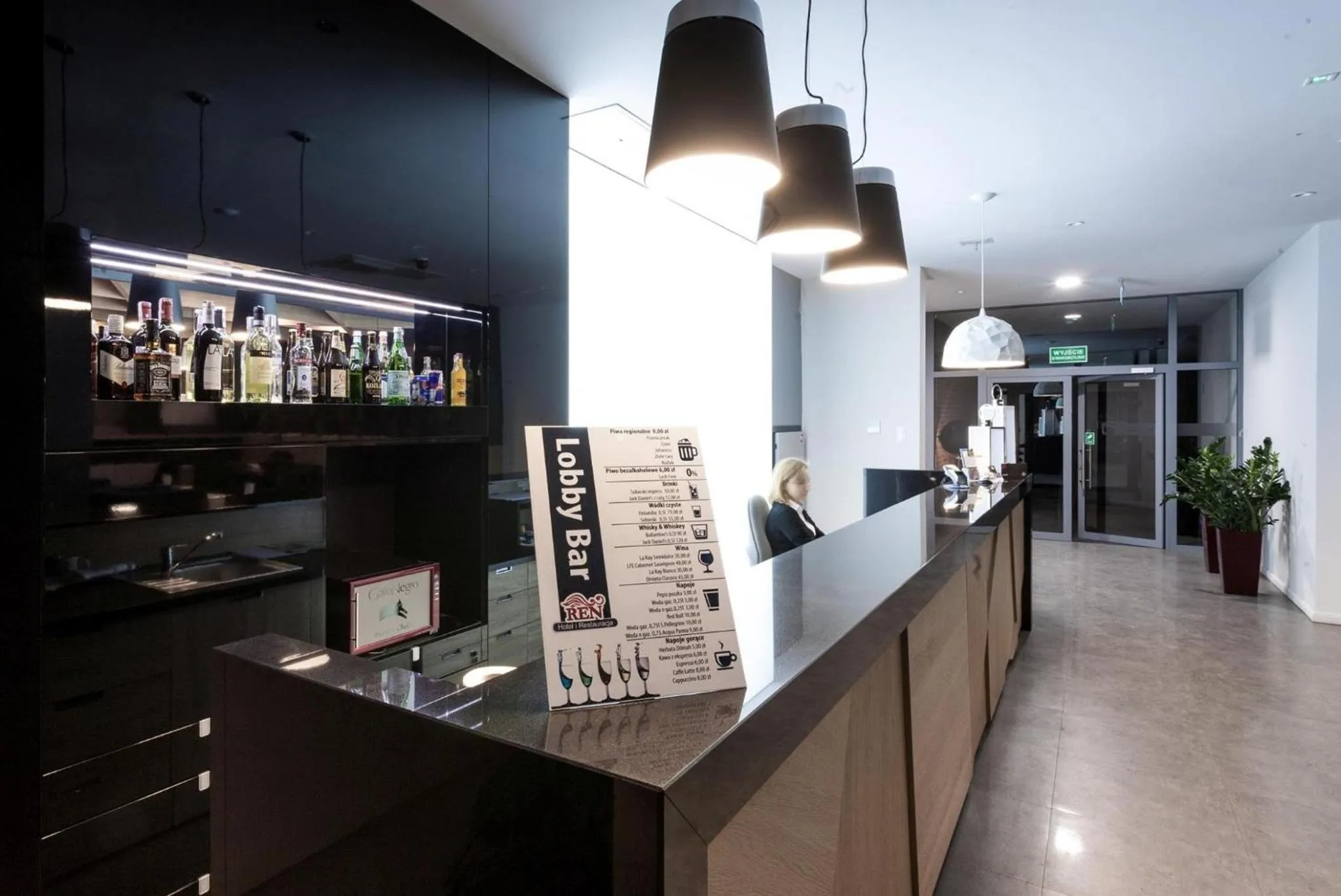Lobby or reception in Hotel Ren & Restauracja Browar Kociewski