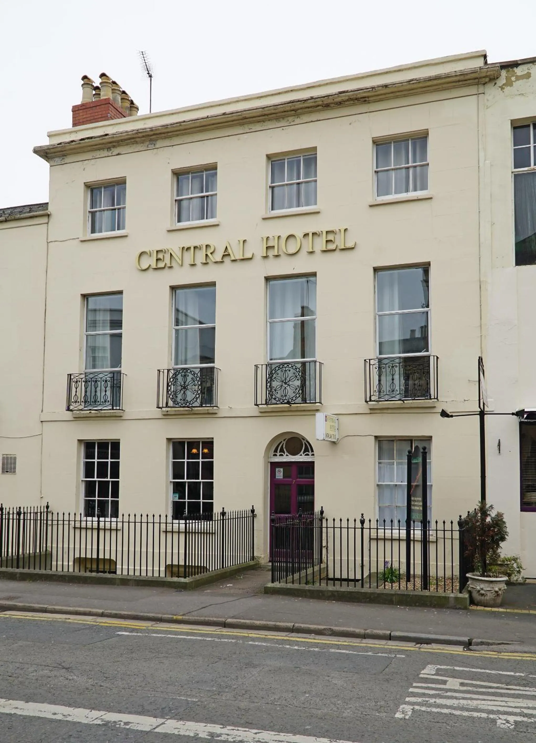 Property building in Central Hotel Cheltenham by Roomsbooked