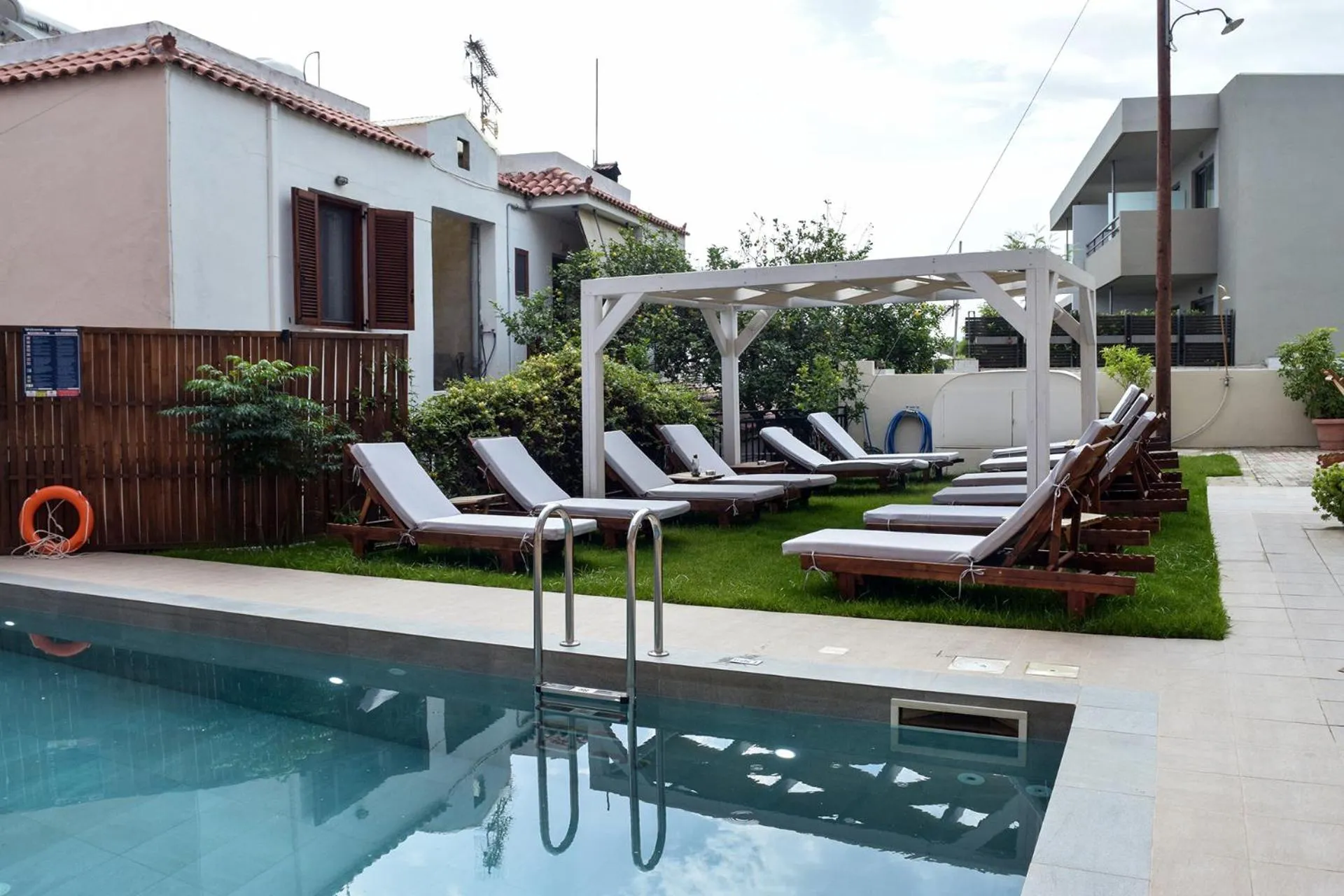 Property building in Mithos Premium Rooms