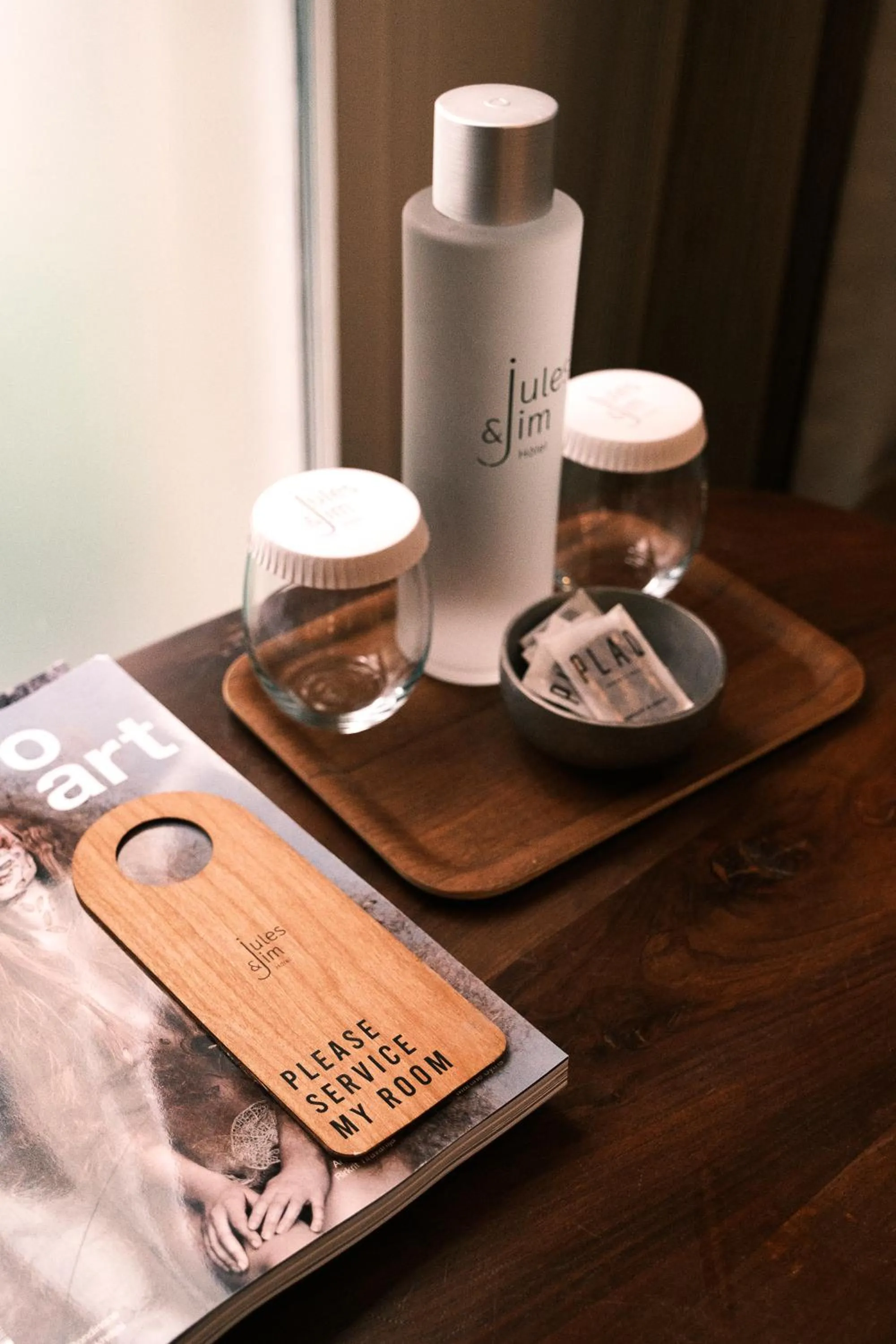On site in Hôtel Jules & Jim