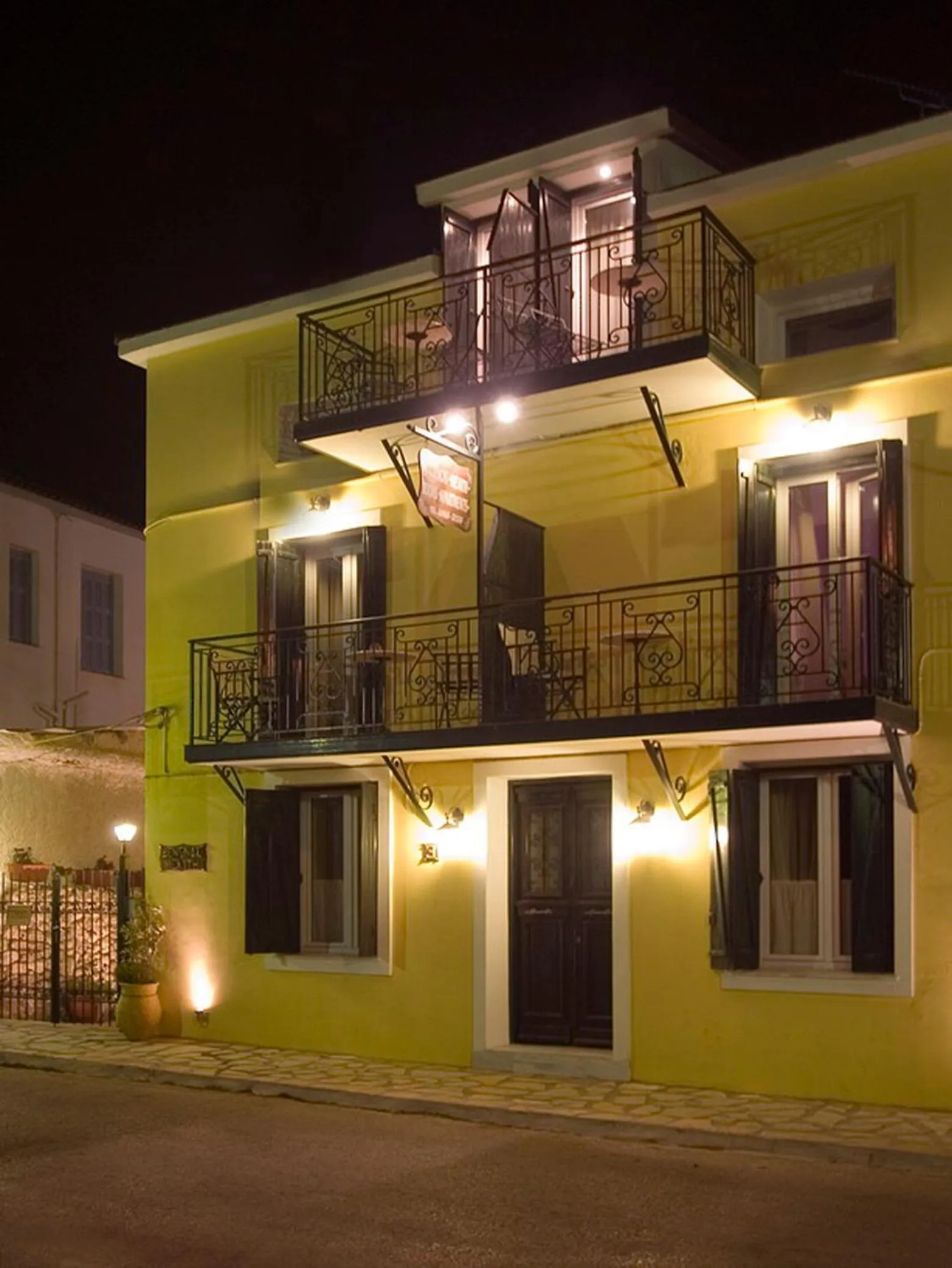 Facade/entrance in Meliti Guesthouse