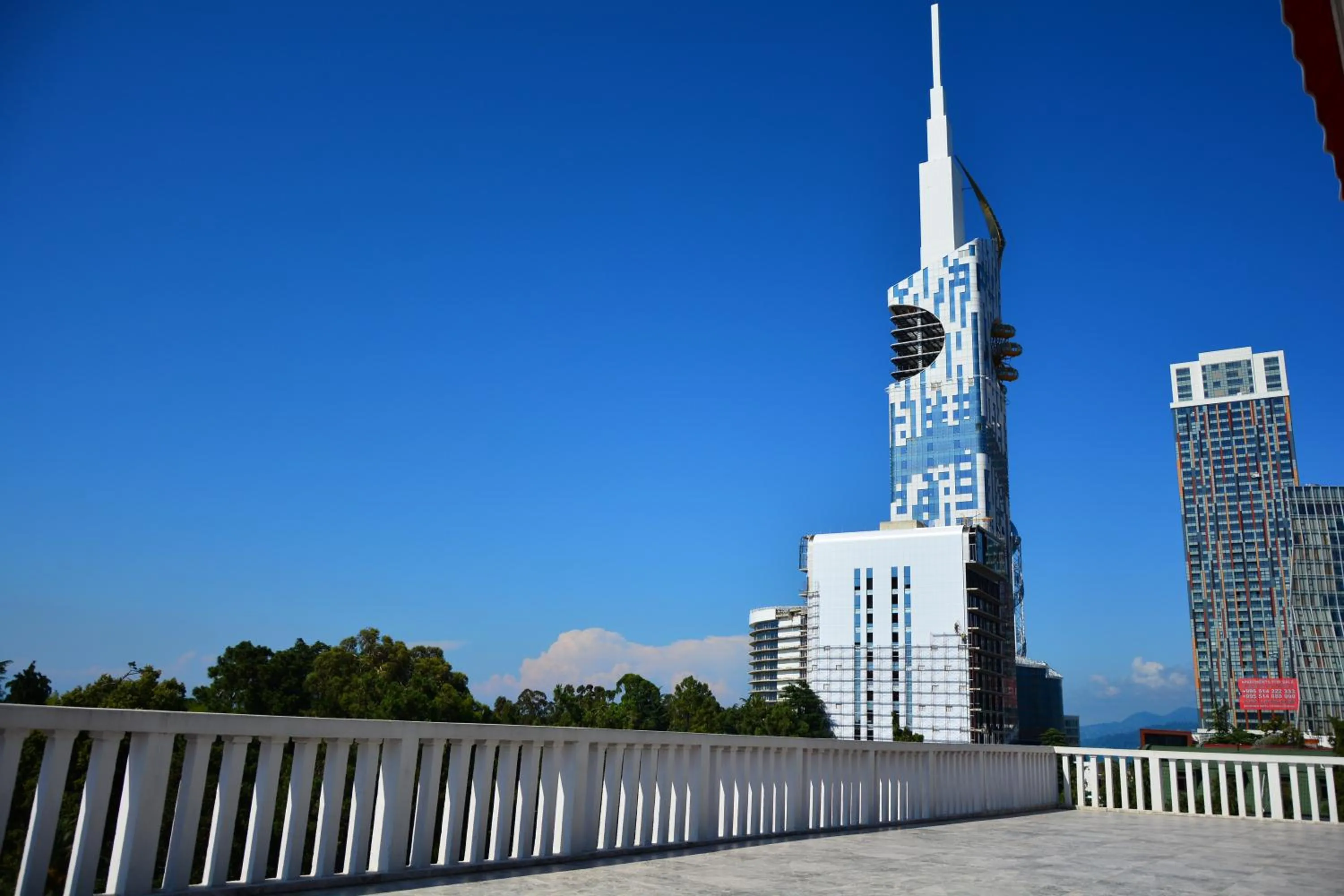 Balcony/Terrace in Hotel Intourist Palace Batumi
