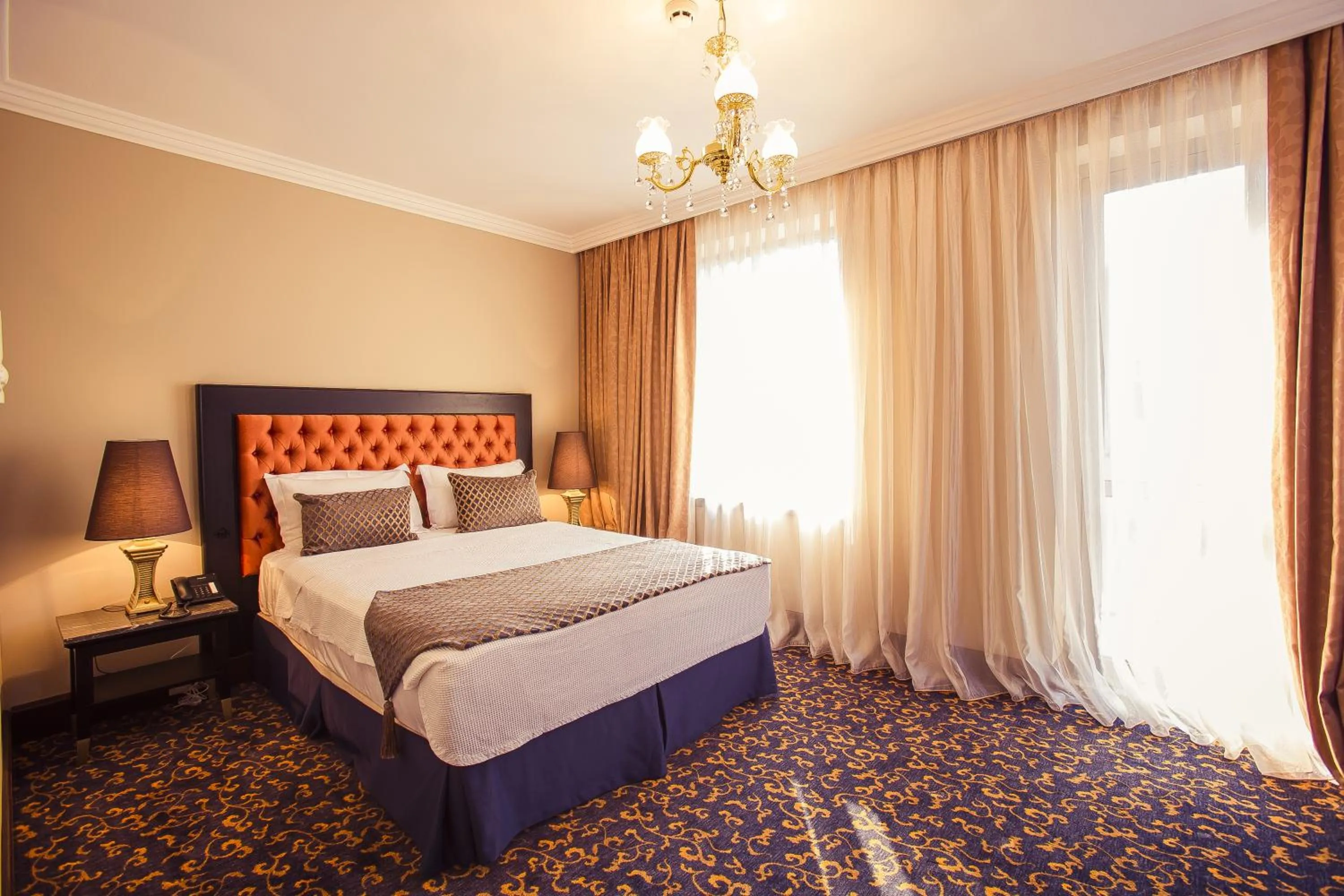 Bed in Hotel Intourist Palace Batumi