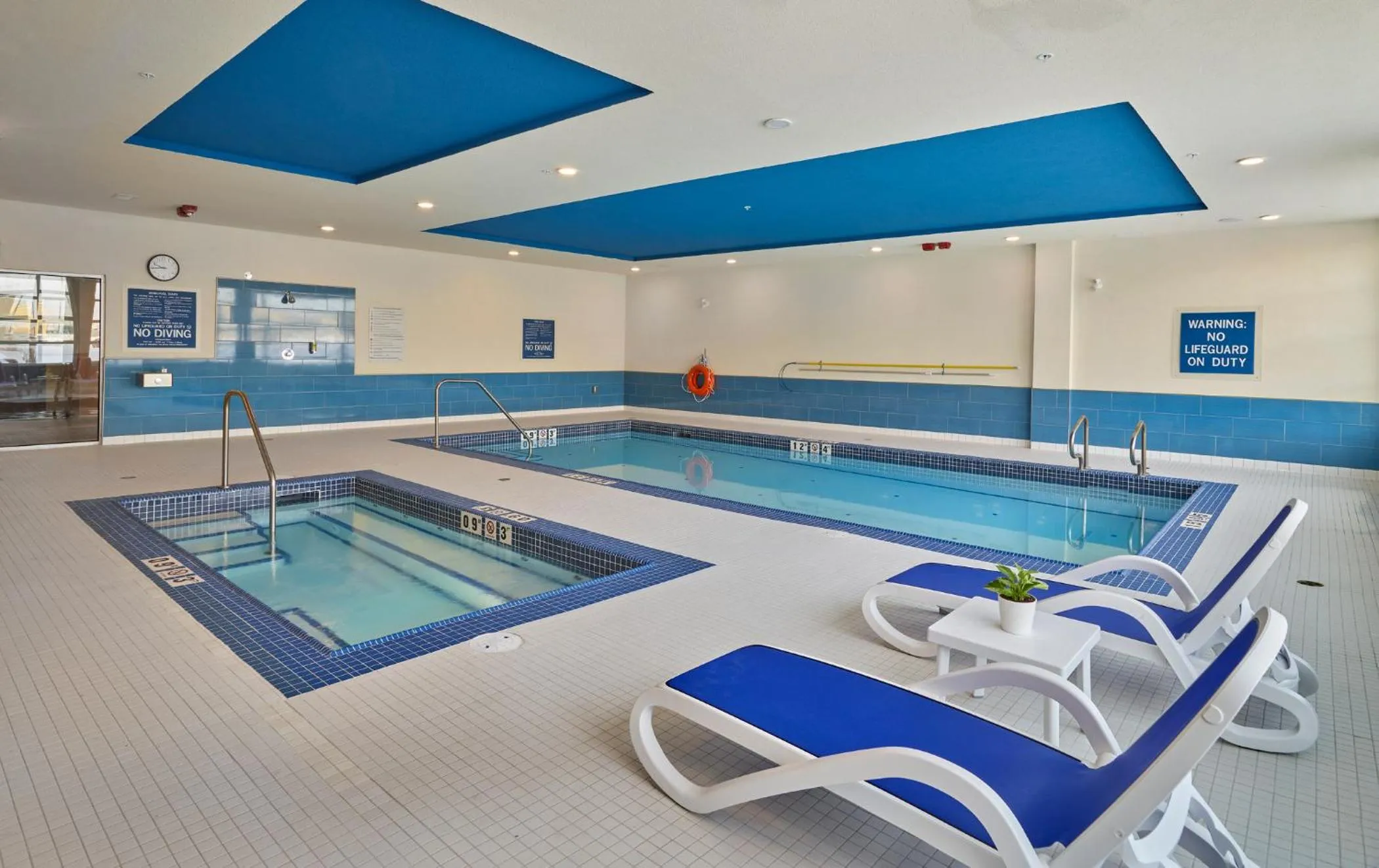 Hot Tub in Element Edmonton West