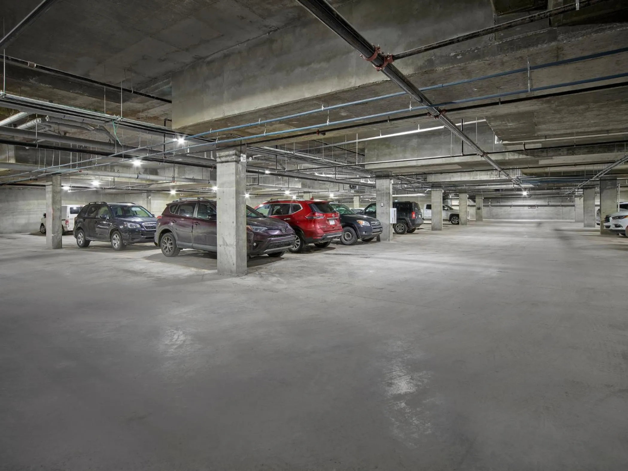 Parking in Element Edmonton West