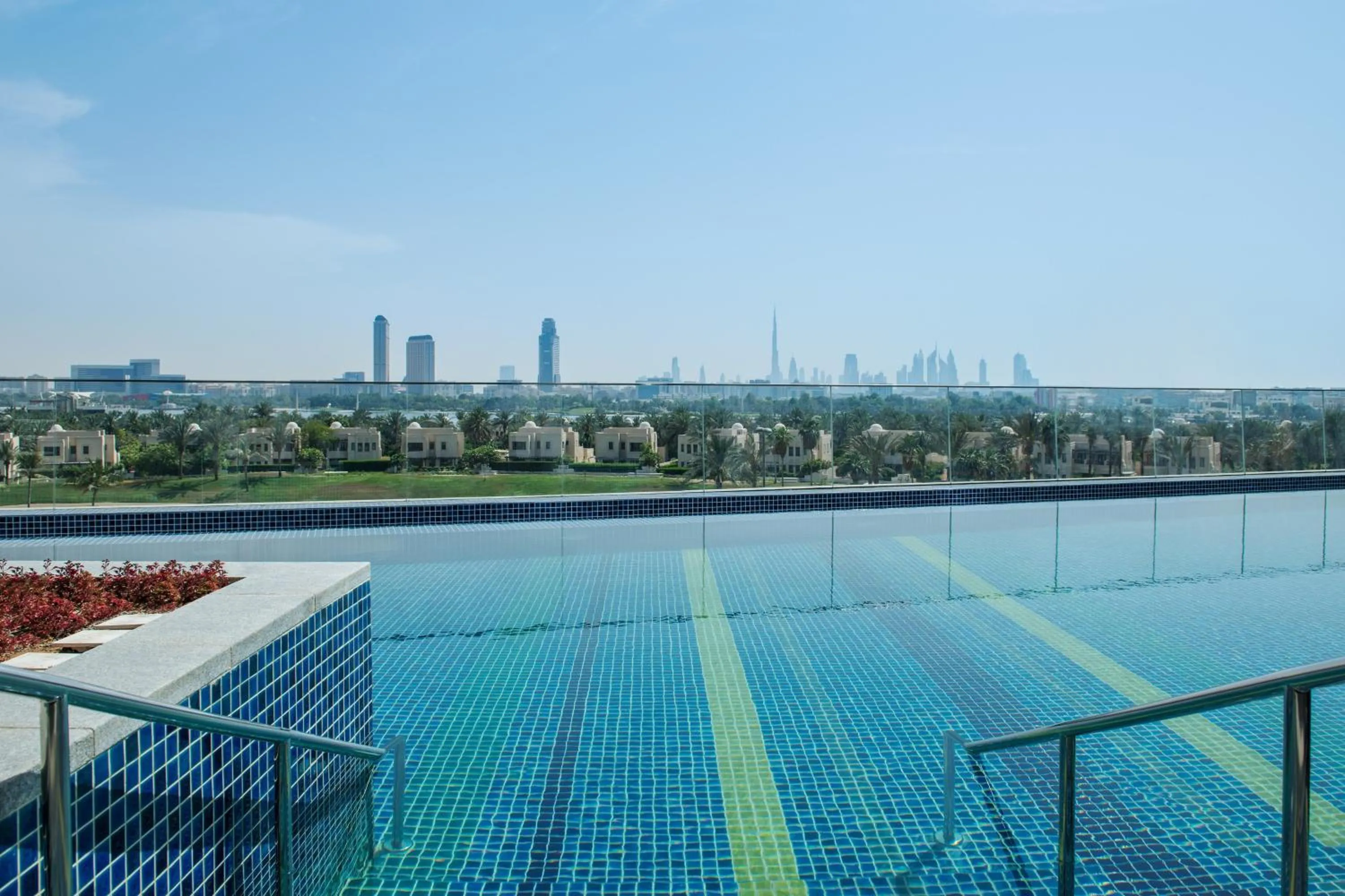 Swimming pool in Aloft Dubai Creek