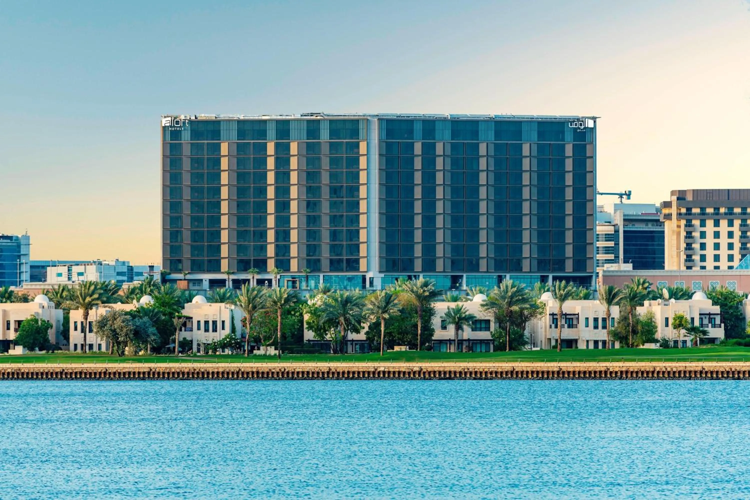 Property building in Aloft Dubai Creek