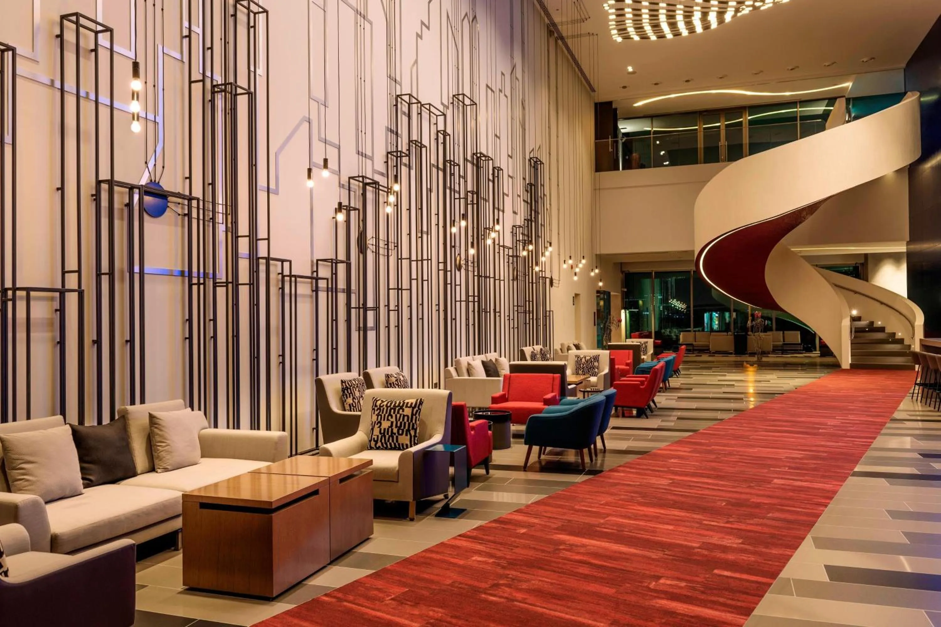 Lounge or bar in Aloft Dubai Creek