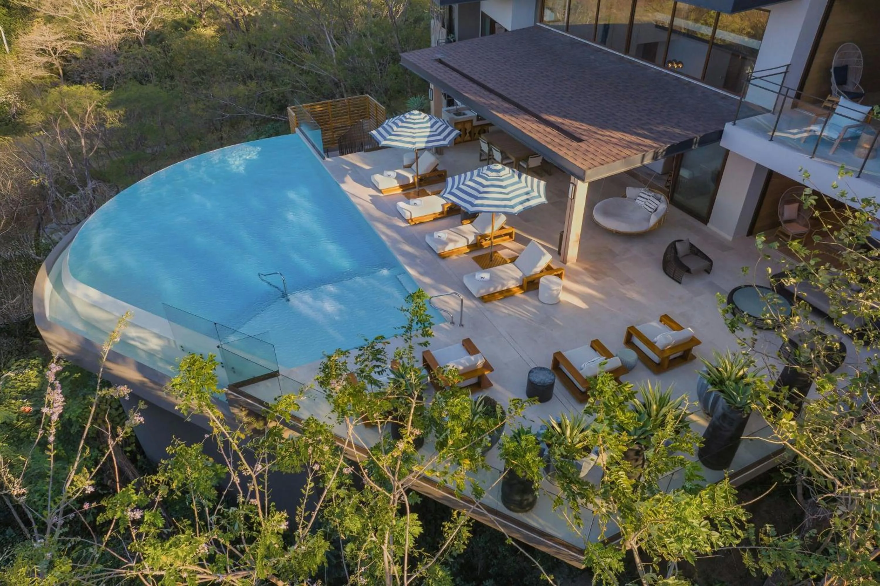 Swimming pool in W Costa Rica Resort – Playa Conchal