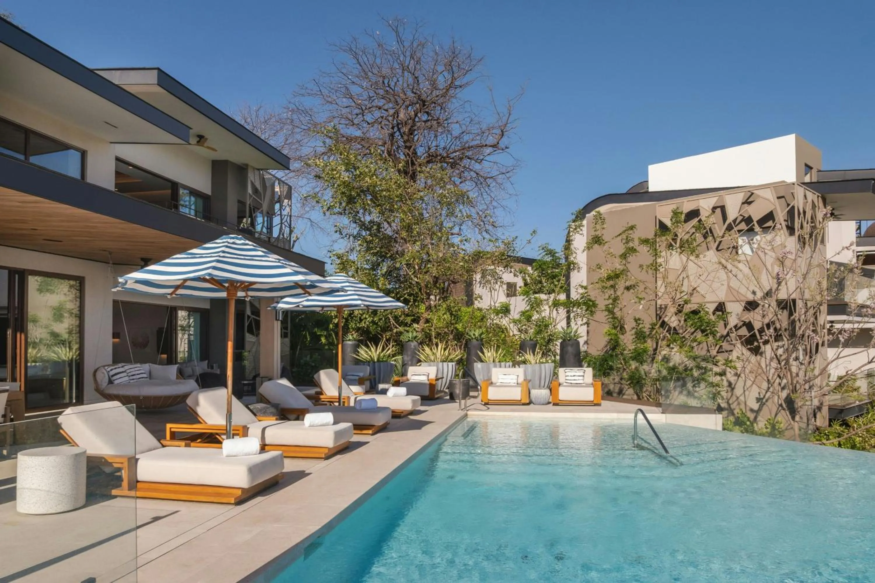 Swimming pool in W Costa Rica Resort – Playa Conchal