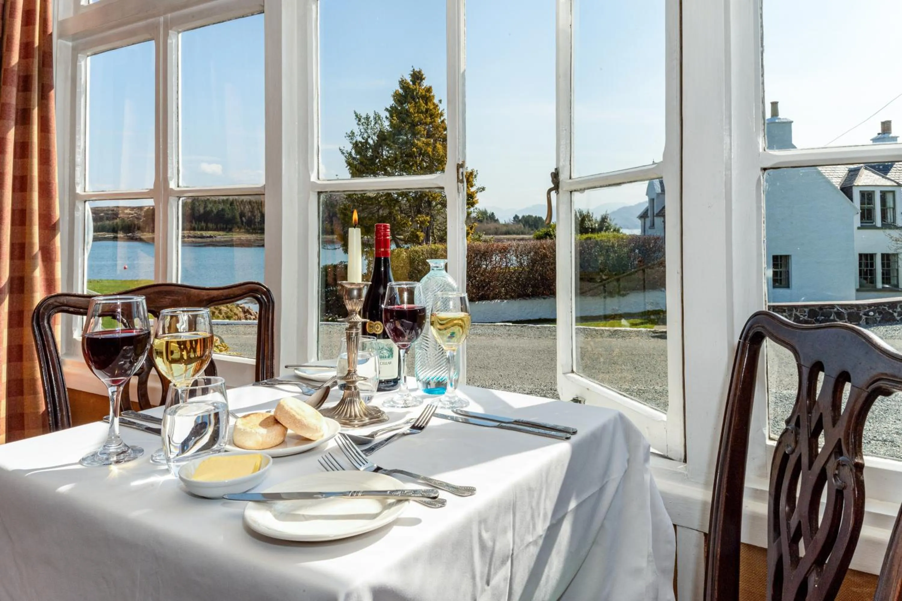 Food and drinks in Hotel Eilean Iarmain