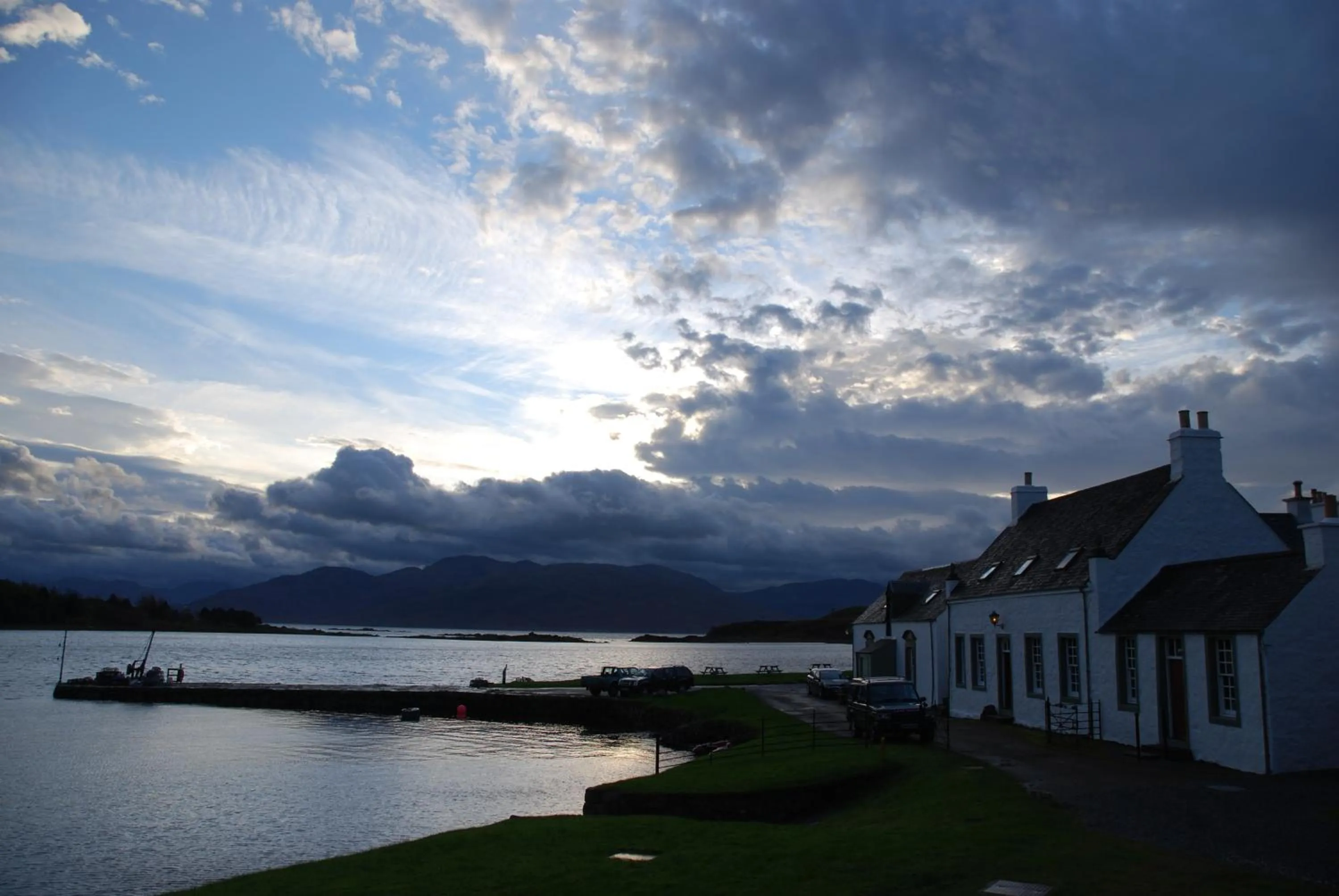 Lake view in Hotel Eilean Iarmain