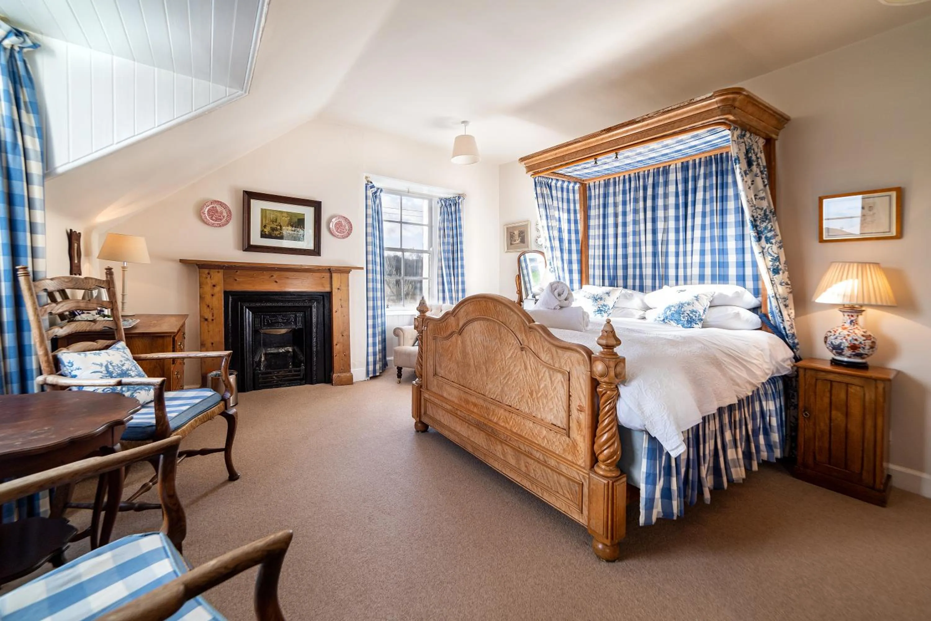 Bed in Hotel Eilean Iarmain