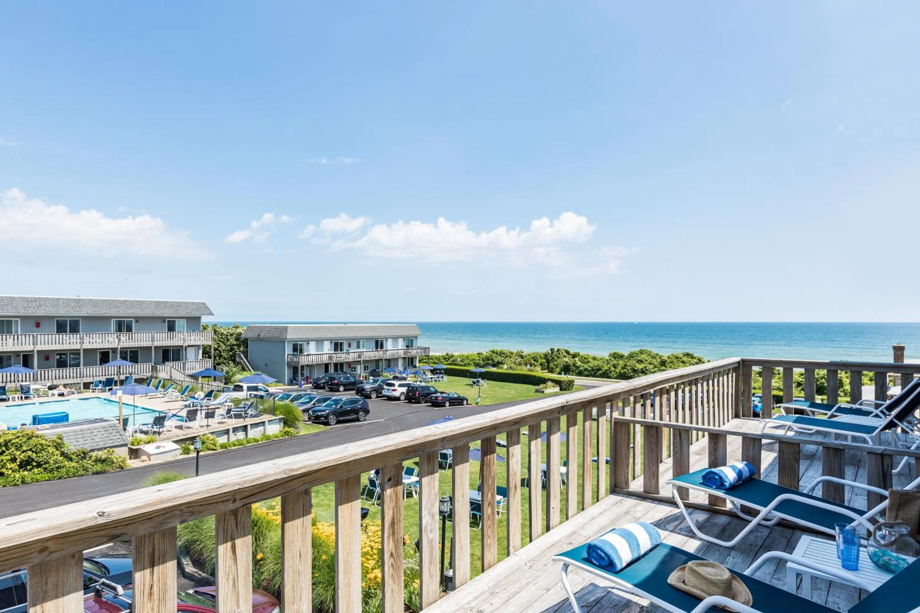 Balcony/Terrace in Hartman's Briney Breezes Beach Resort