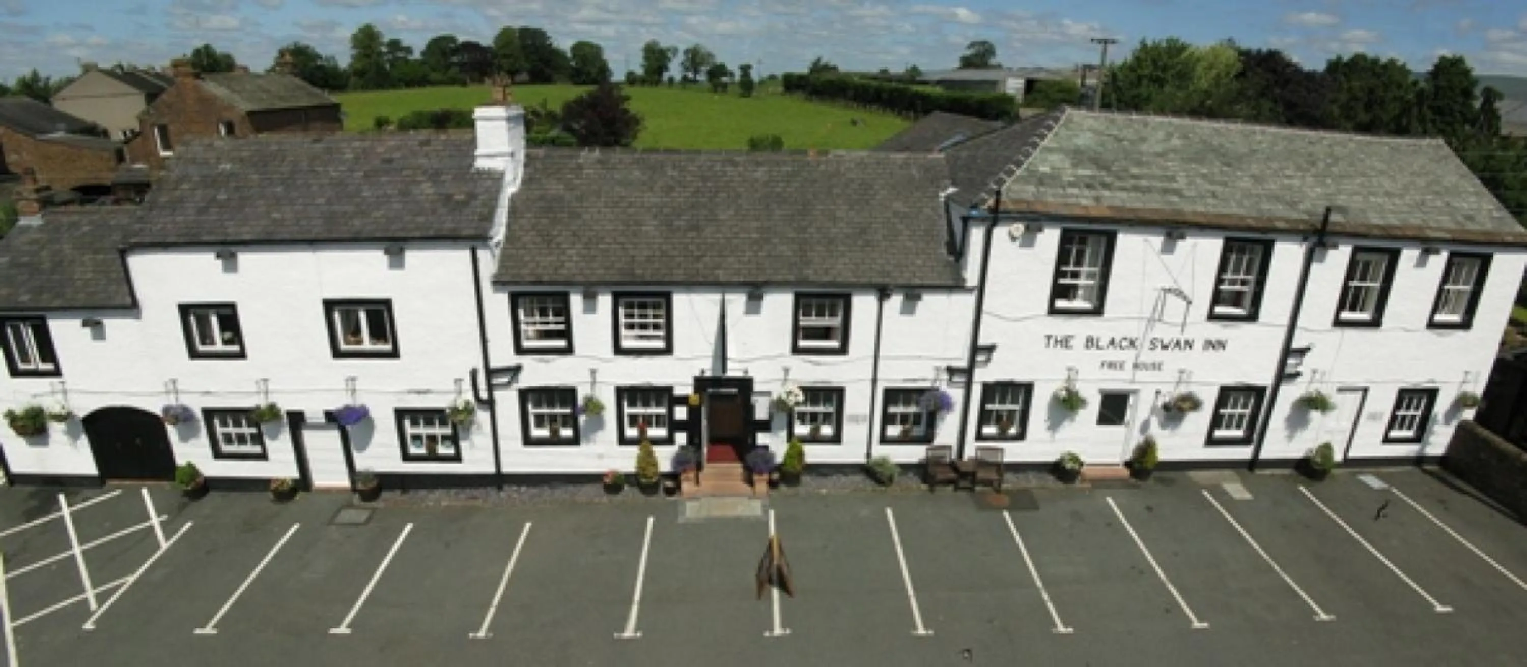 Bird's eye view in Black Swan