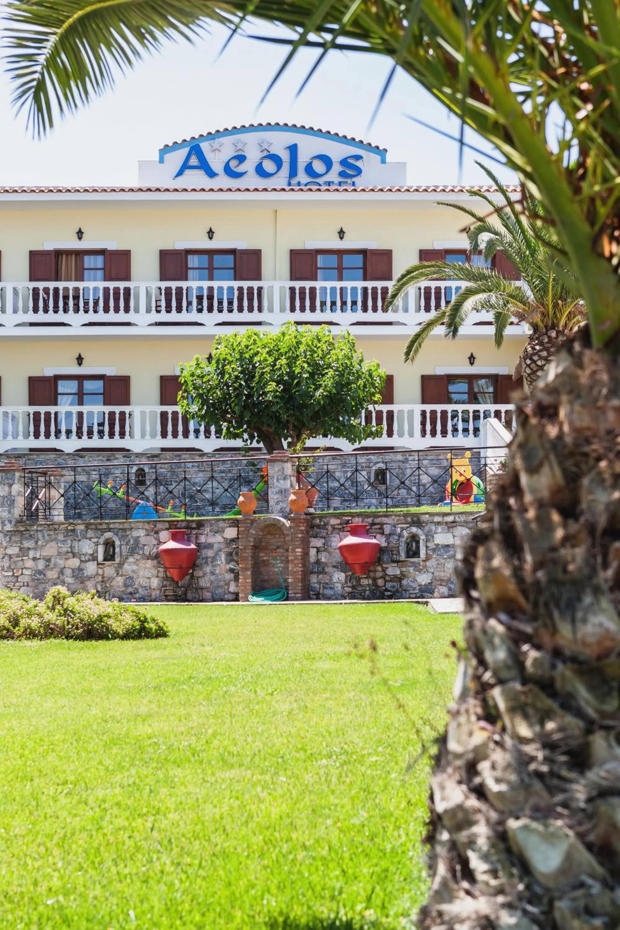 Children play ground in Aeolos Hotel