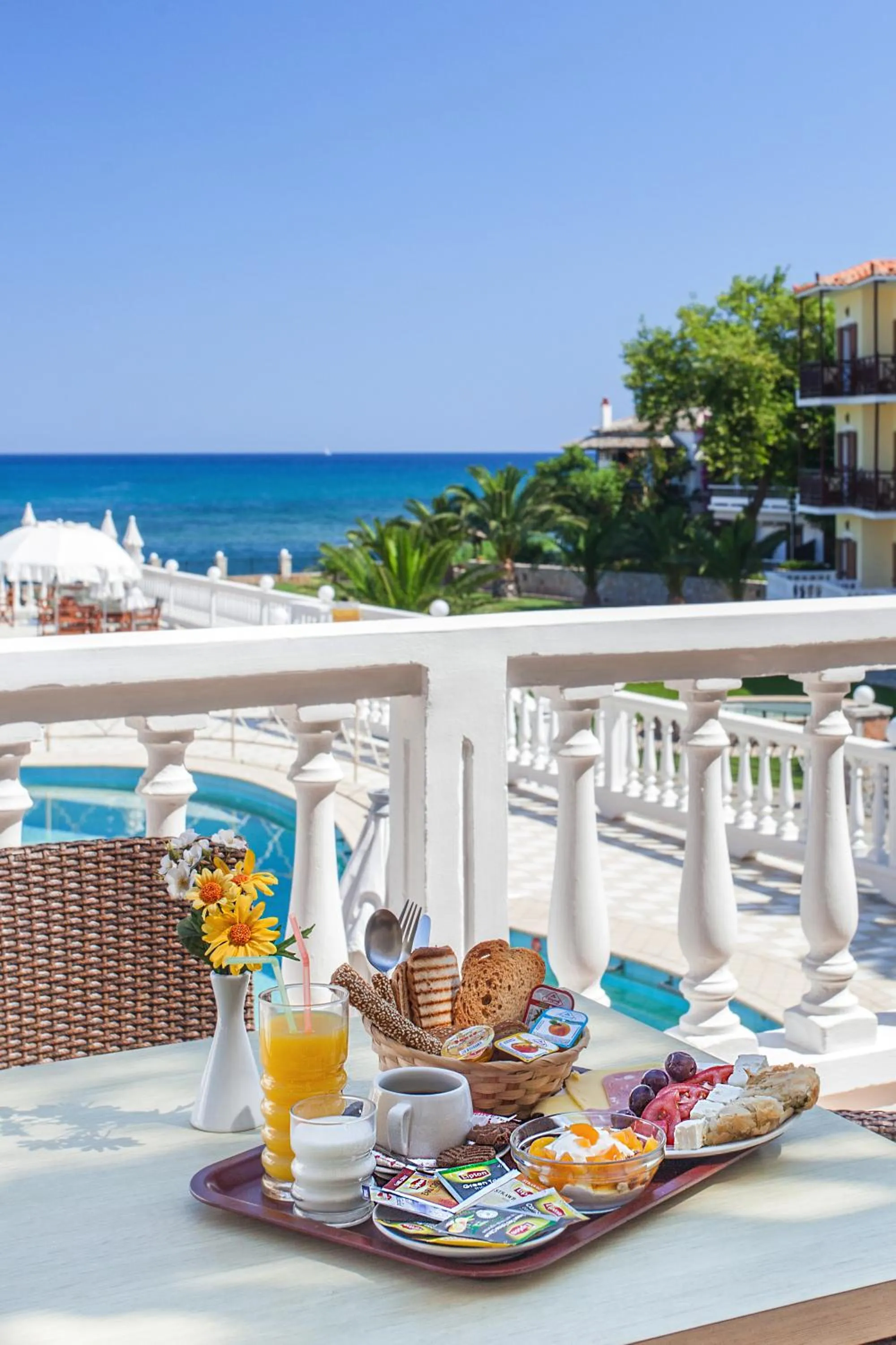 Balcony/Terrace in Aeolos Hotel
