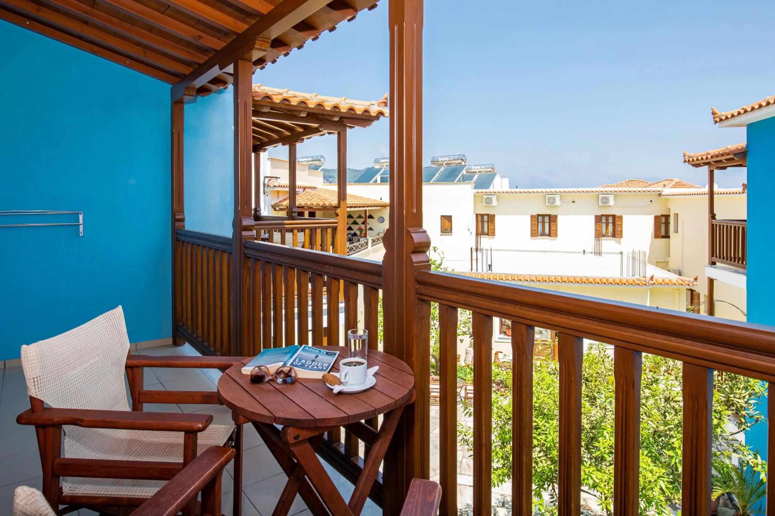 Balcony/Terrace in Aeolos Hotel