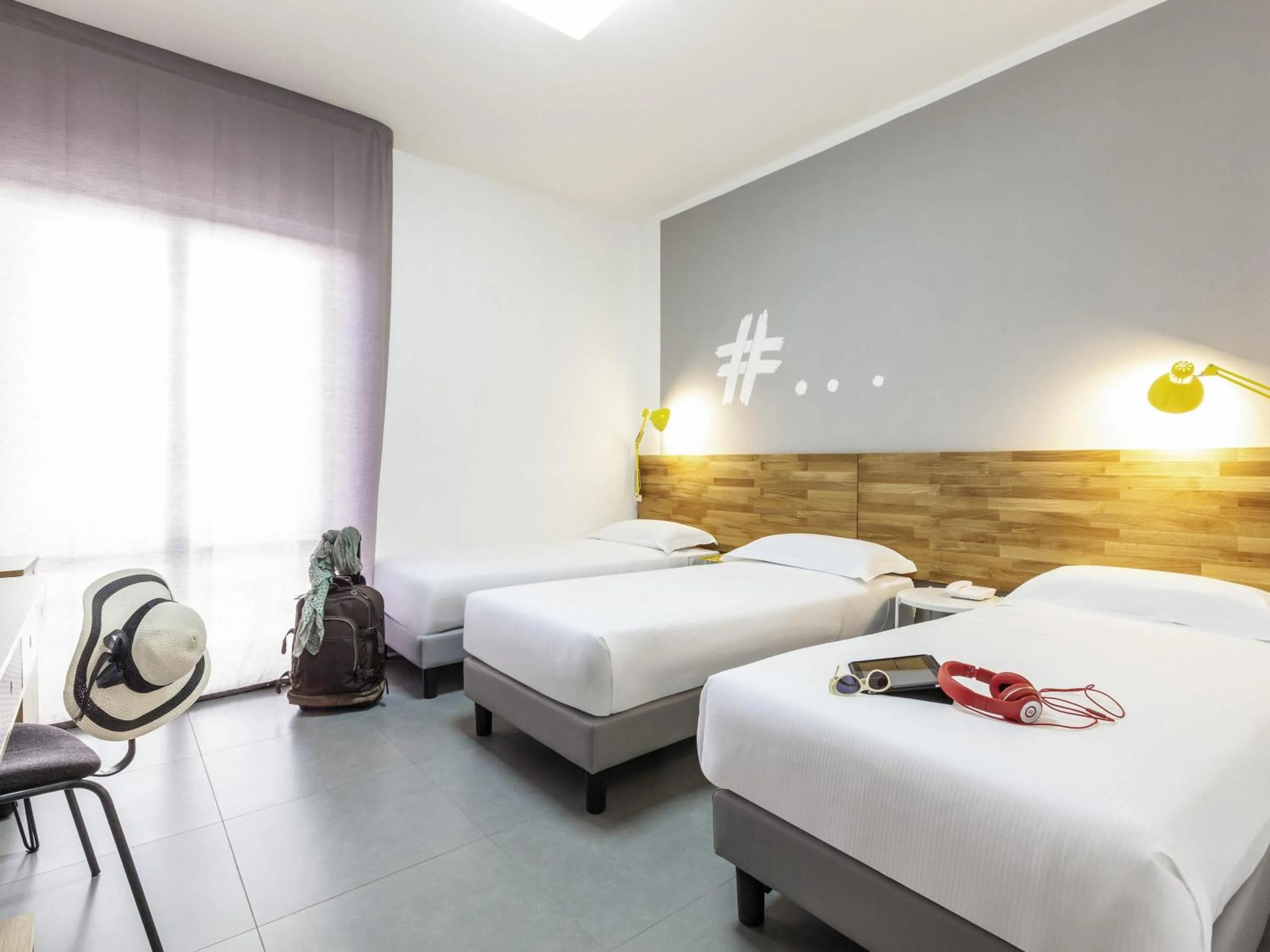 Bedroom, Bed in Ibis Styles Brindisi