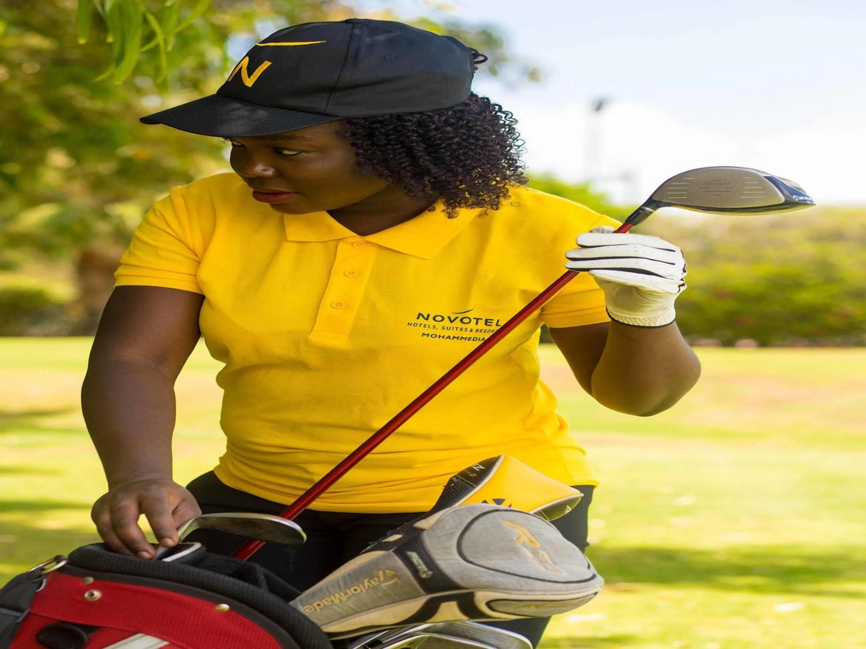 Golfcourse in Novotel Mohammedia