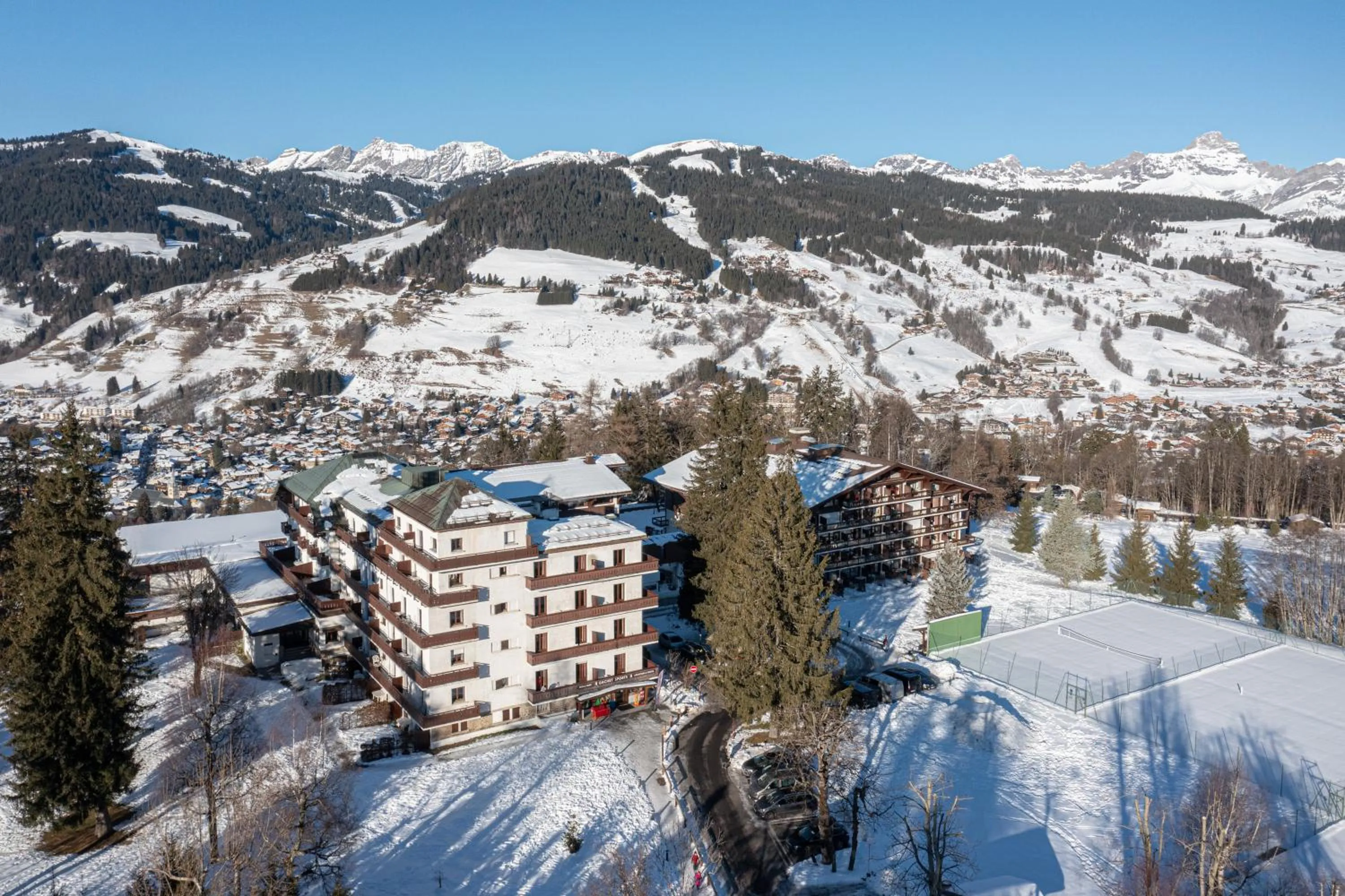Property building in Résidence Pierre & Vacances Le Mont d'Arbois