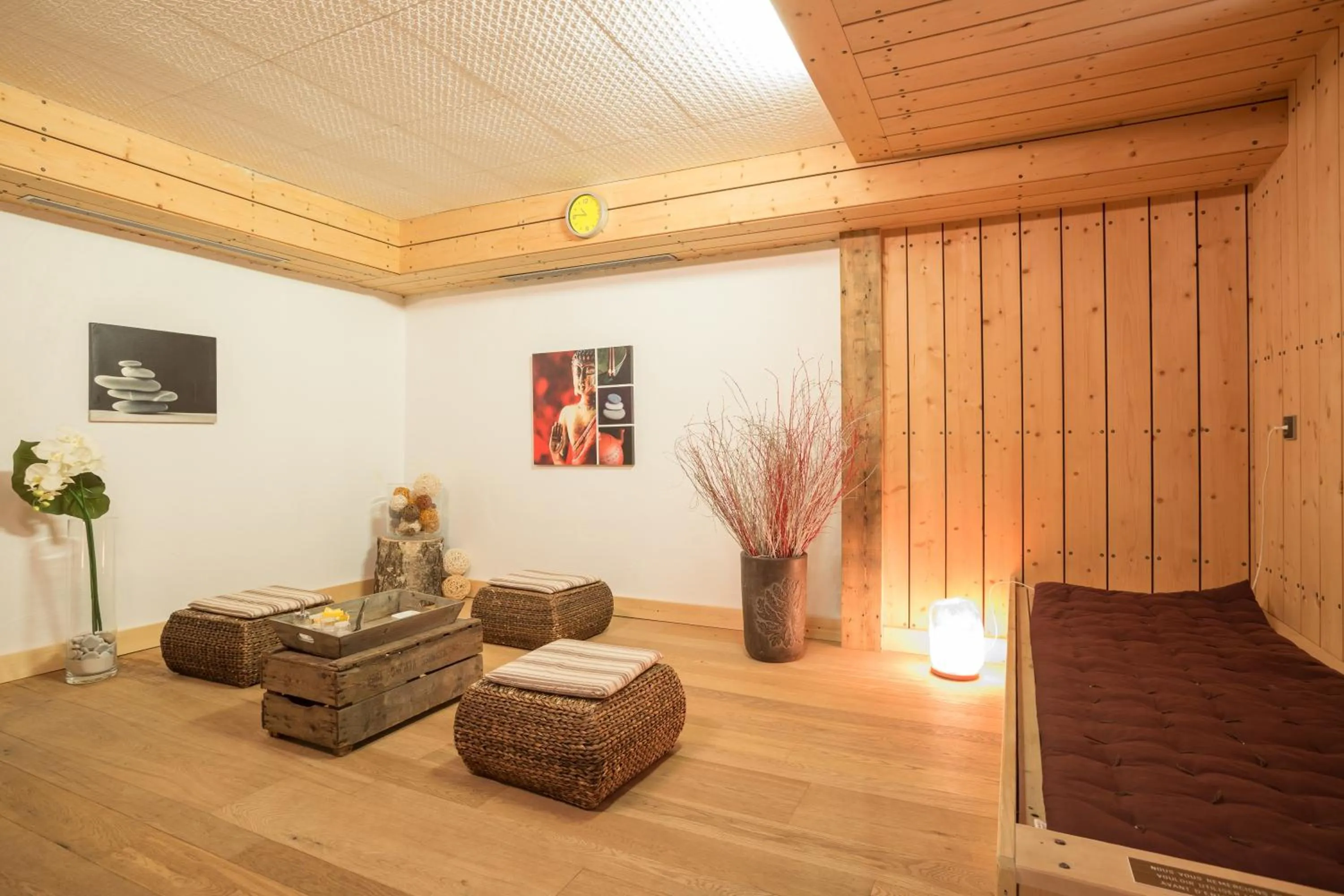 Living room in Résidence Pierre & Vacances Le Mont d'Arbois