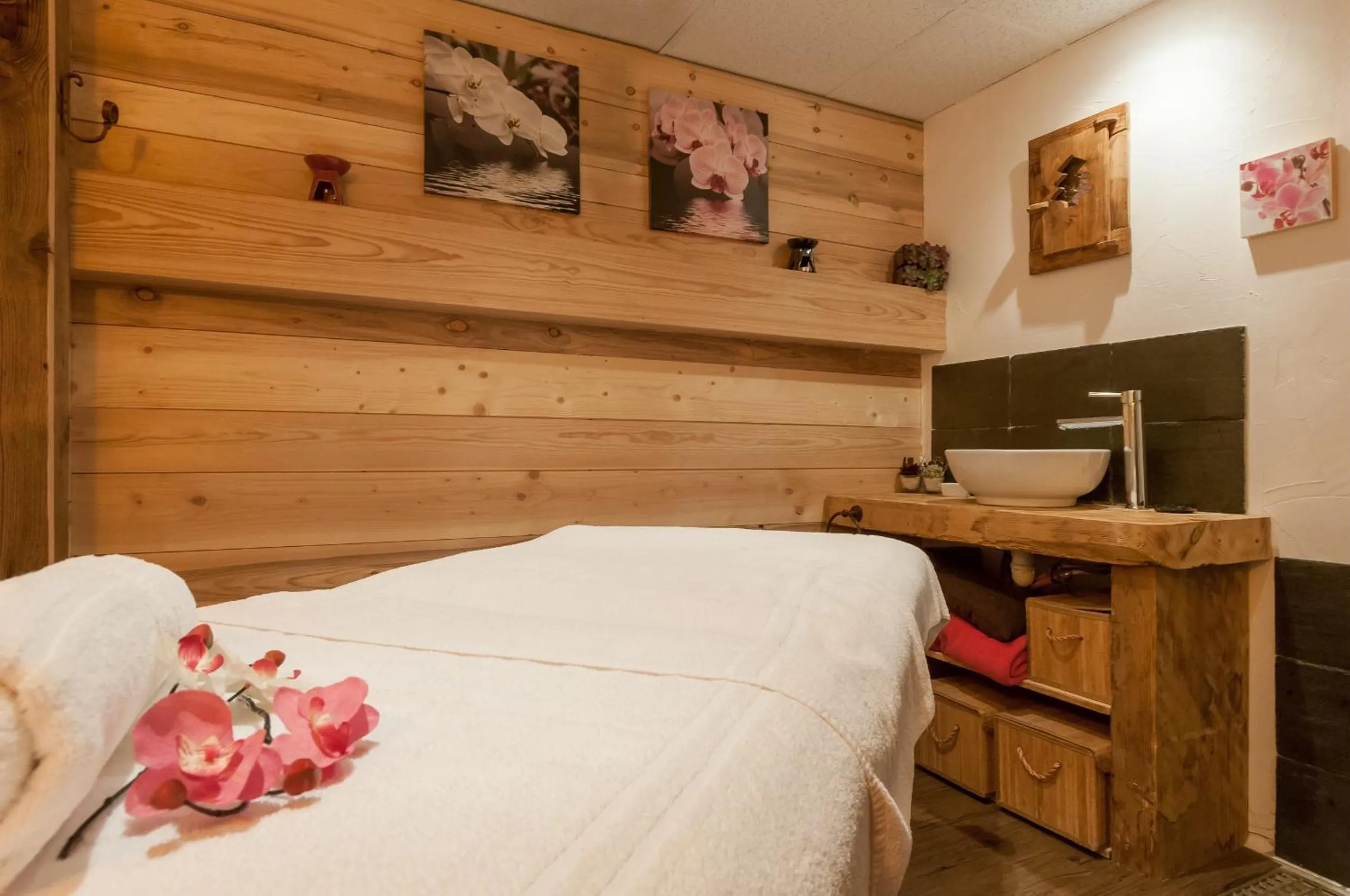 Massage, Bed in Résidence Pierre & Vacances Le Mont d'Arbois