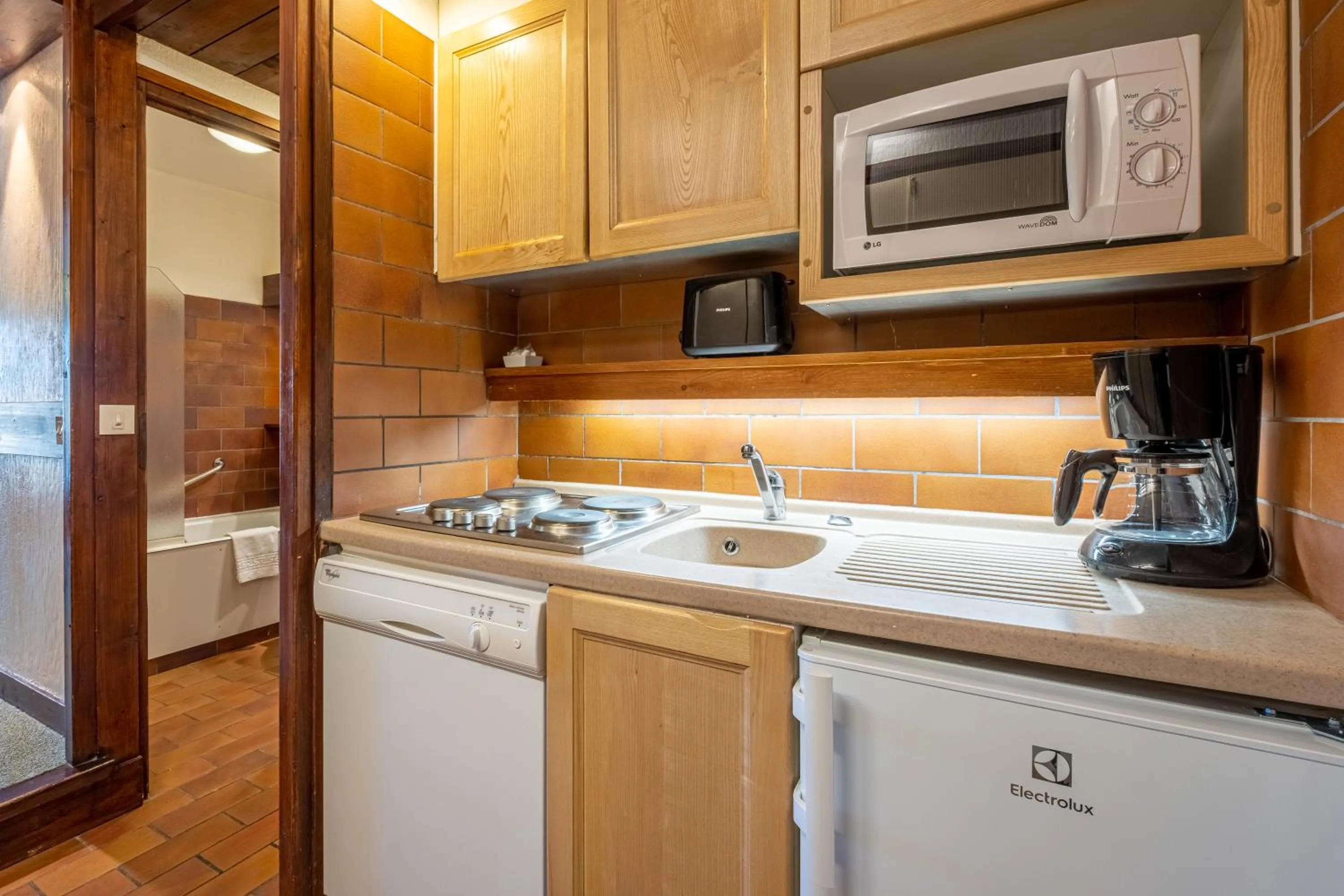 Coffee/tea facilities in Résidence Pierre & Vacances Le Mont d'Arbois