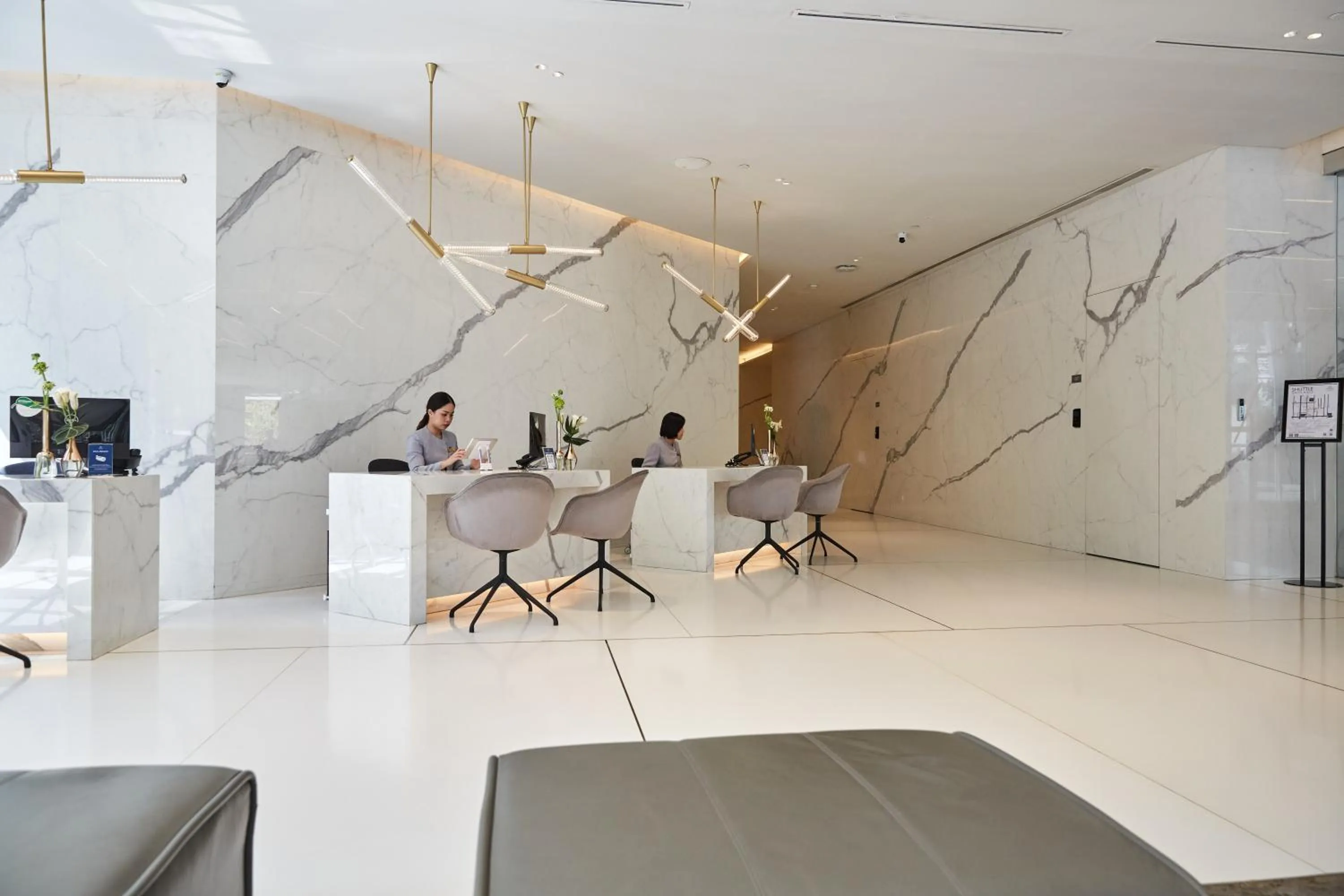 Lobby or reception in Somerset Maison Asoke Bangkok