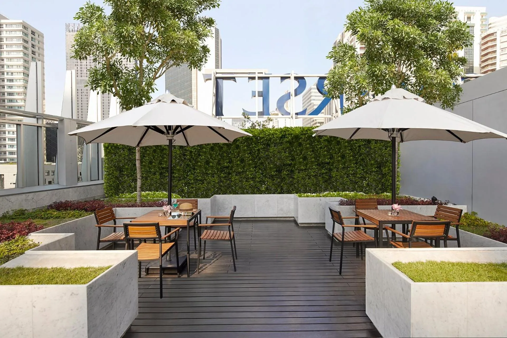 Area and facilities in Somerset Maison Asoke Bangkok