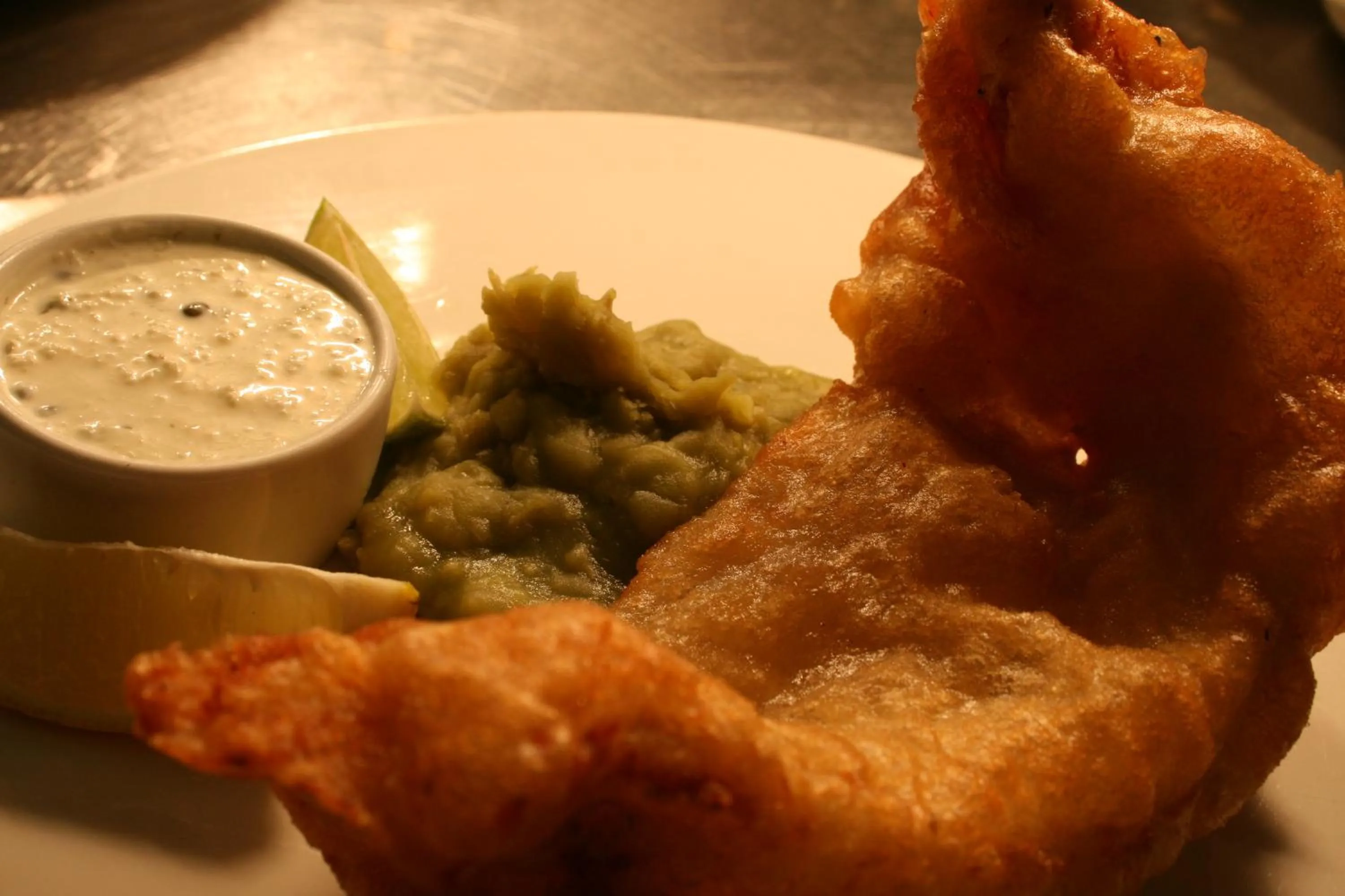 Food close-up in The Wyvill Arms