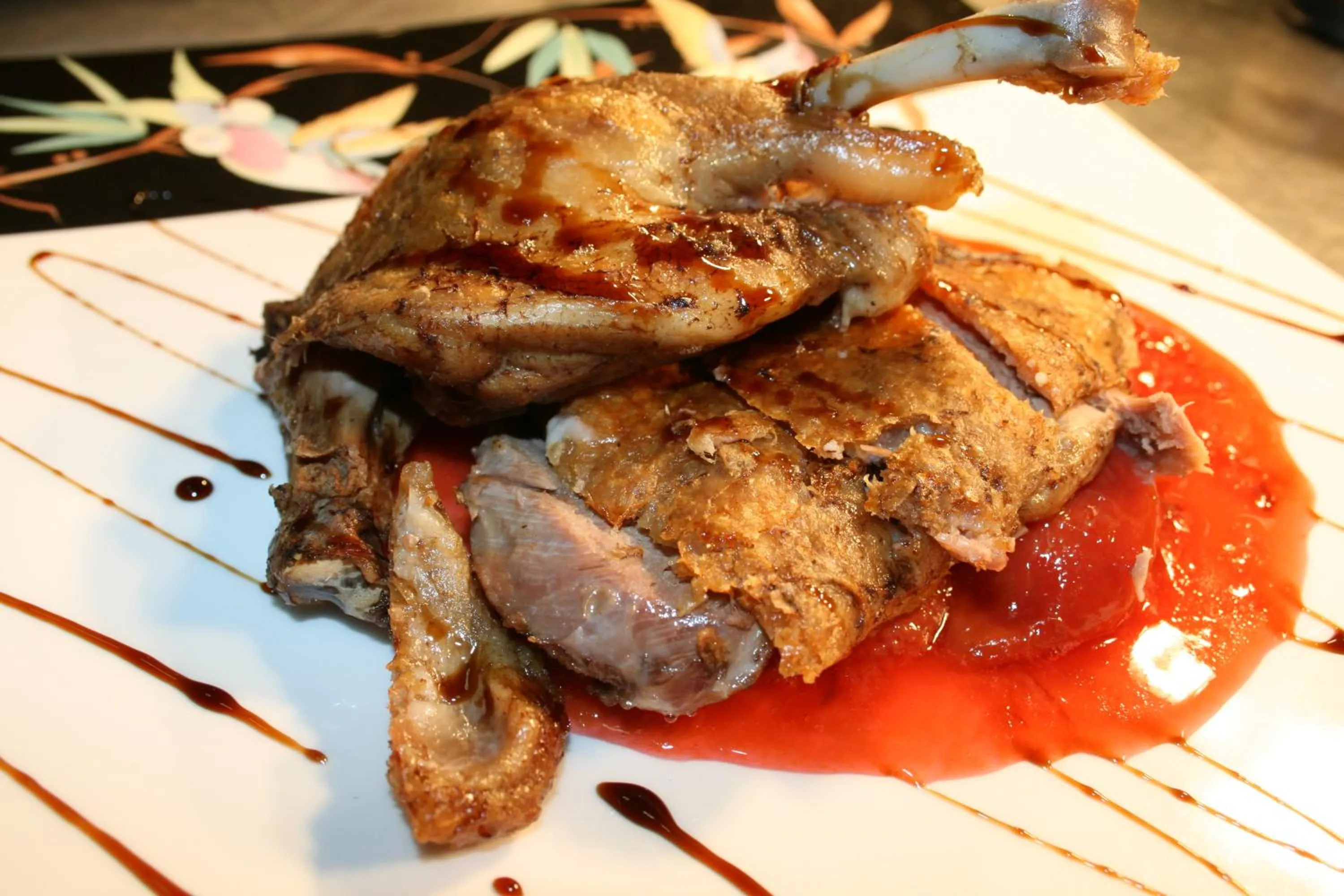 Food close-up in The Wyvill Arms