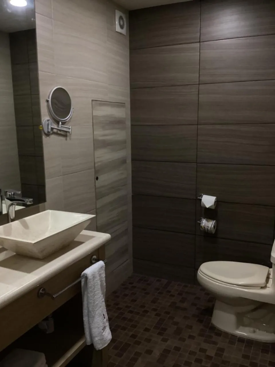 Bathroom in Plaza Poblana