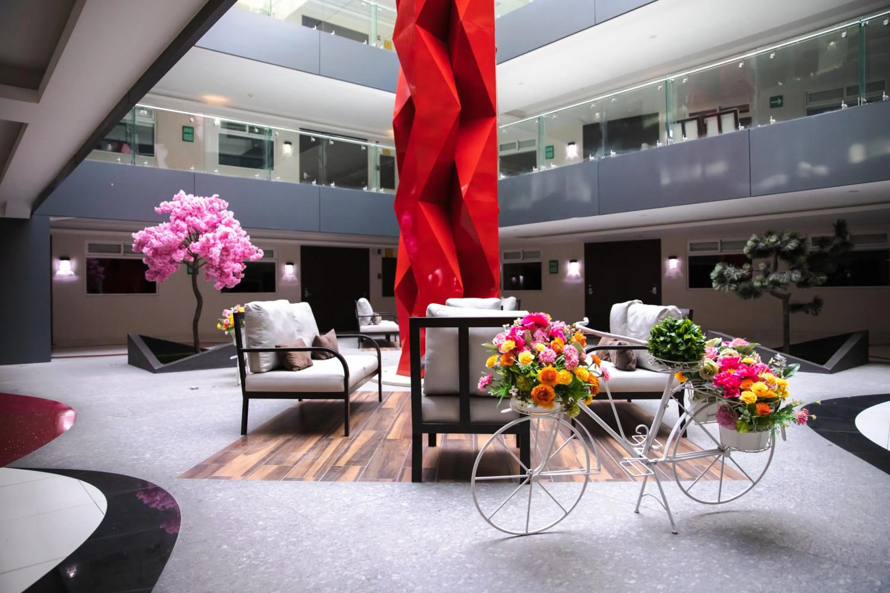 Living room in Plaza Poblana