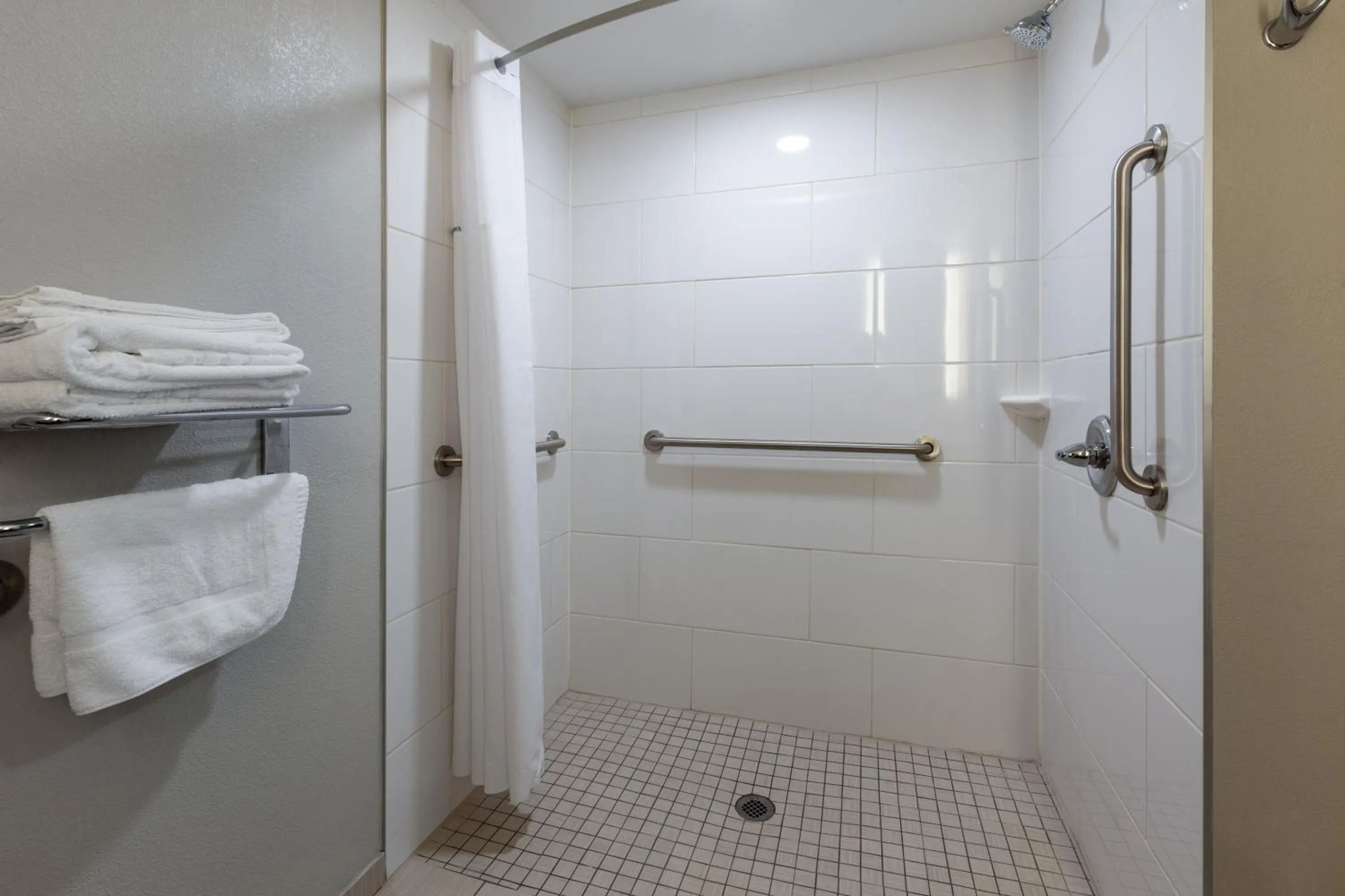 Bathroom in Microtel Inn & Suites by Wyndham Sunbury - Columbus North