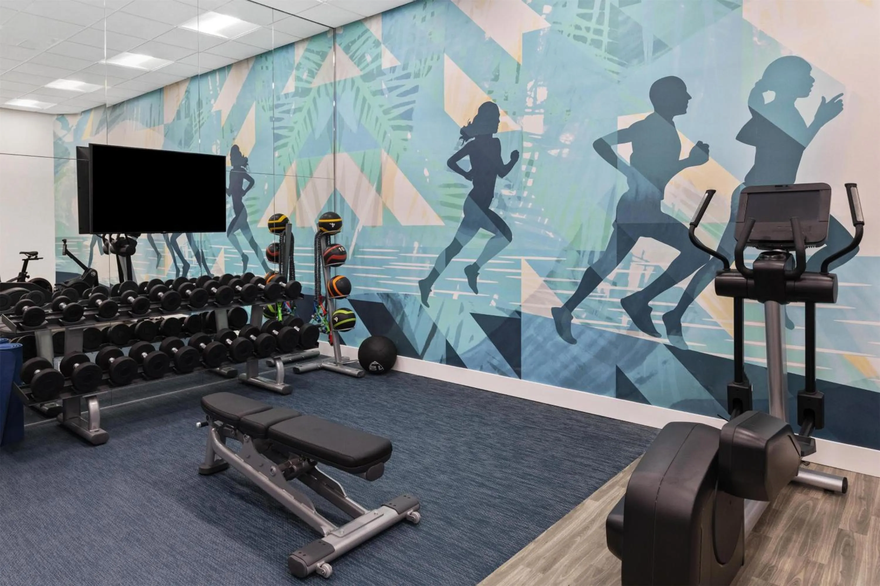 Fitness centre/facilities in Hyatt Place West Palm Beach