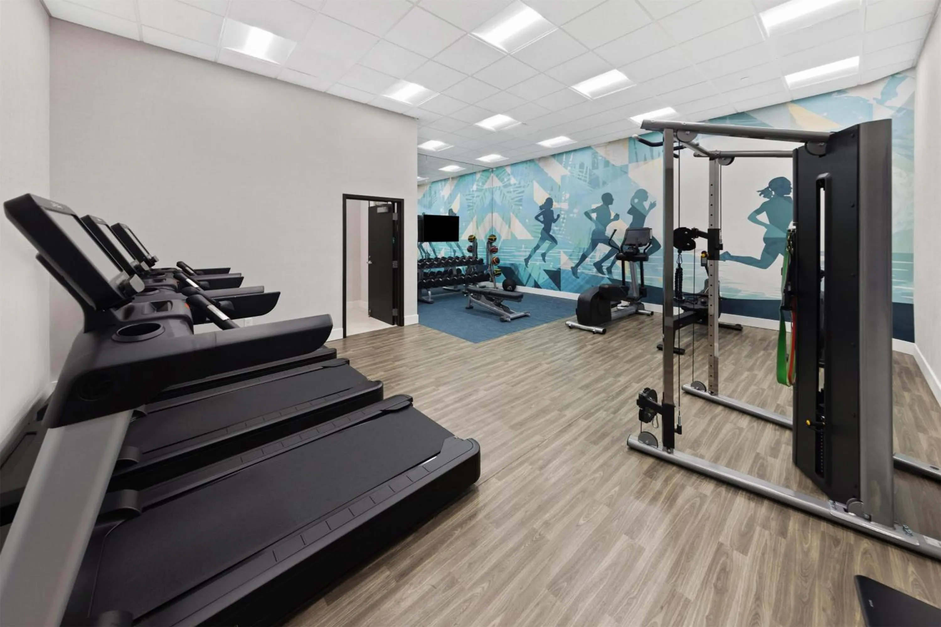 Fitness centre/facilities in Hyatt Place West Palm Beach