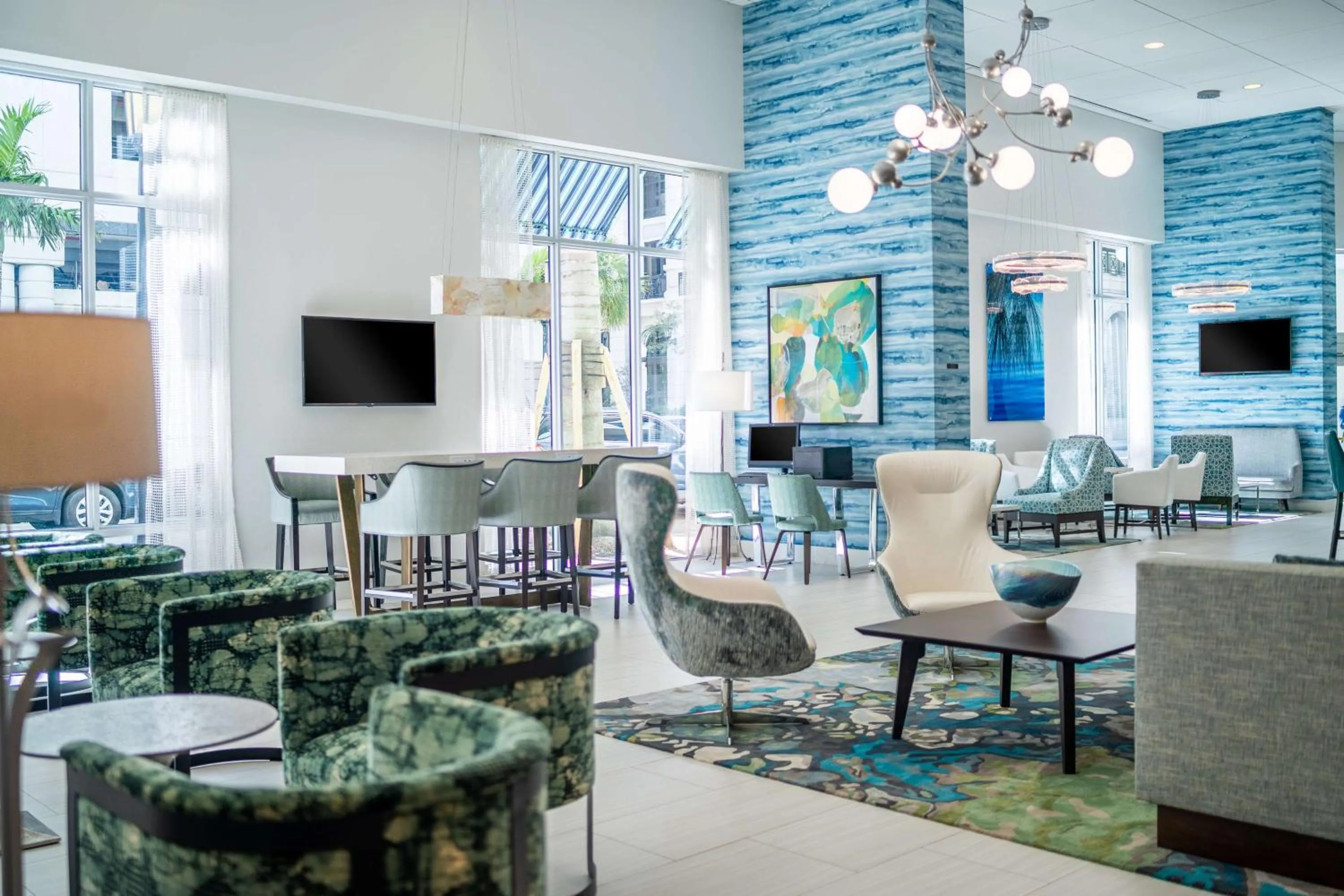 Lobby or reception in Hyatt Place West Palm Beach