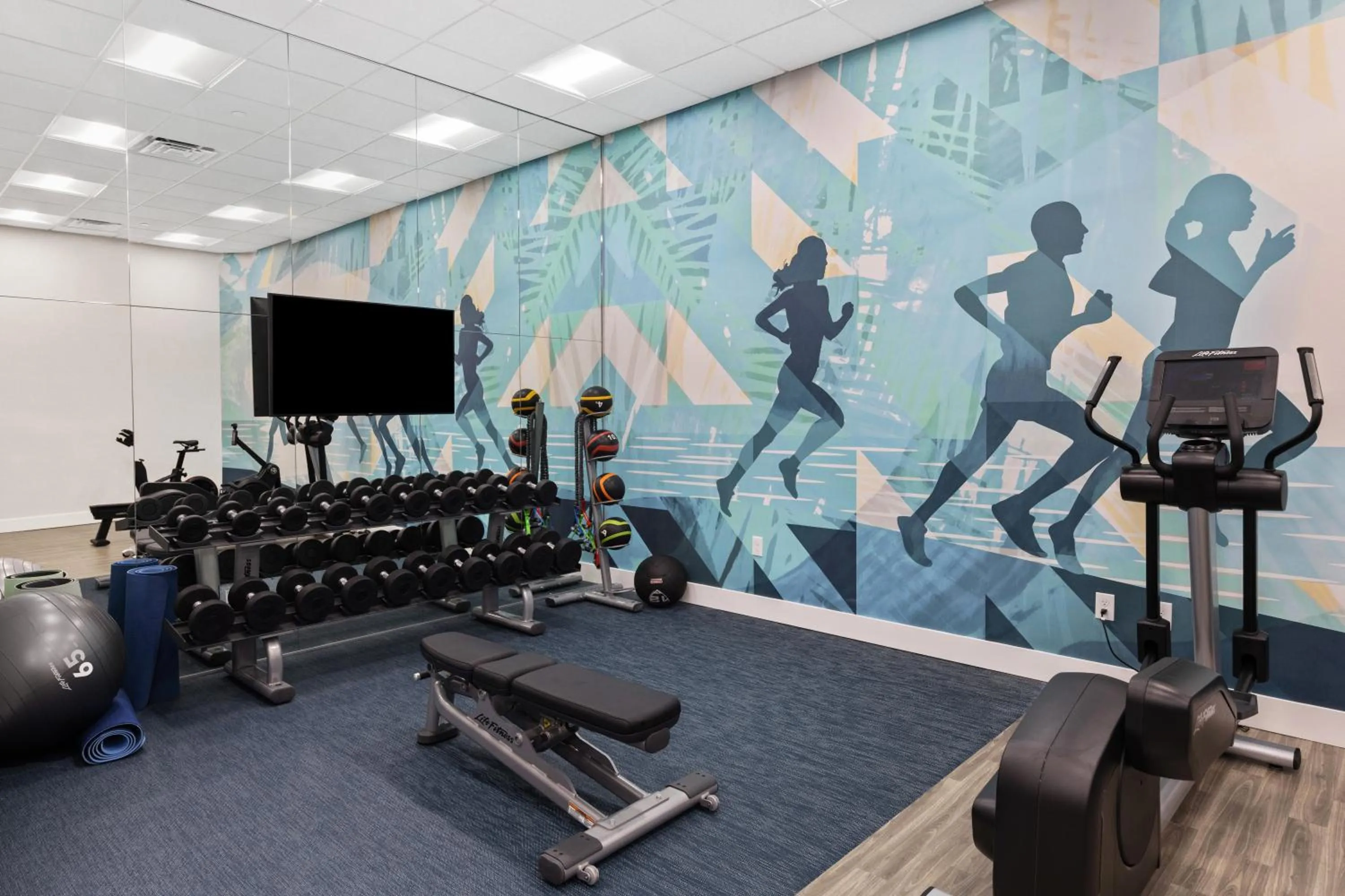 Fitness centre/facilities in Hyatt Place West Palm Beach