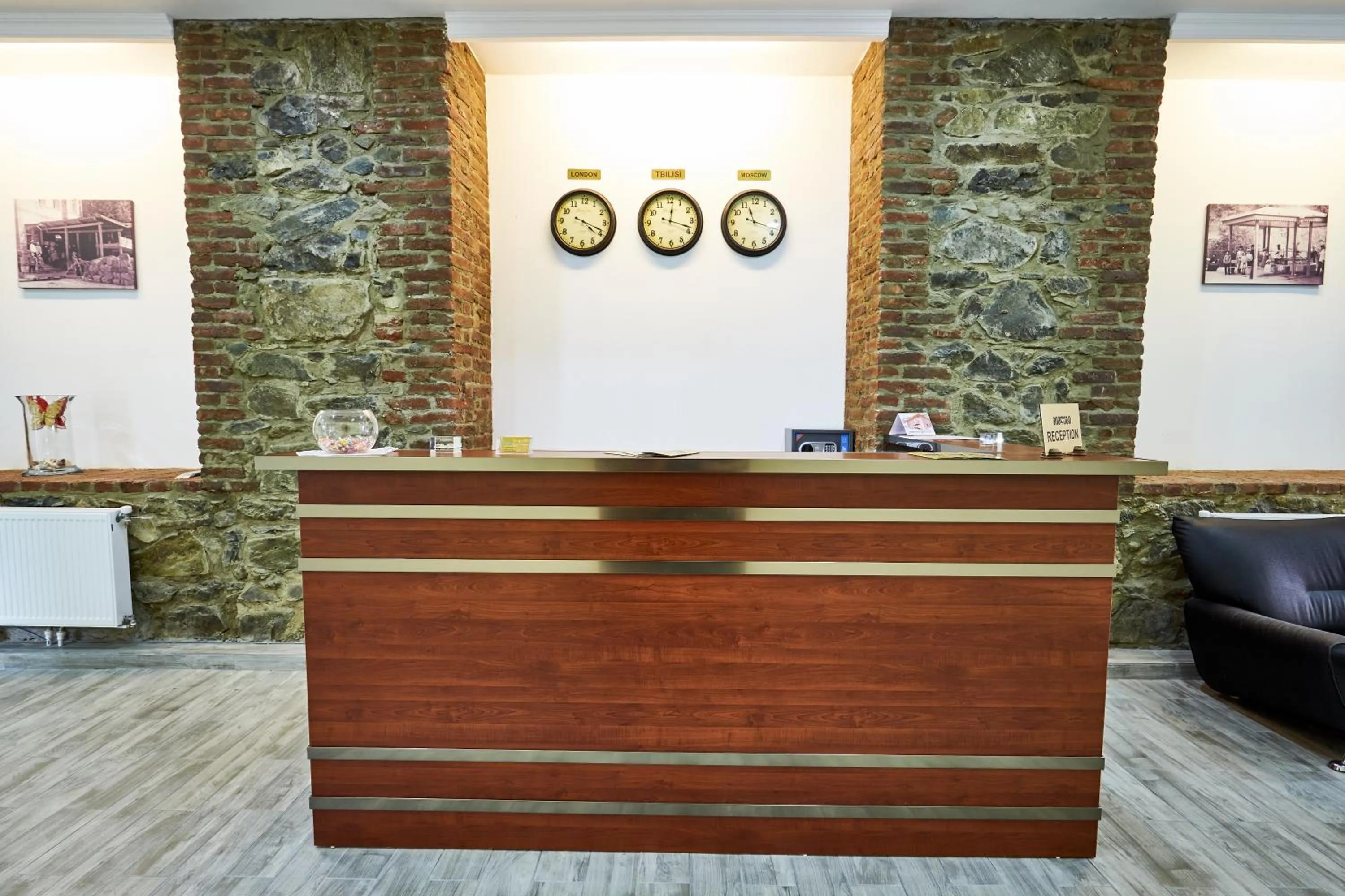 Lobby or reception in Hotel Old Borjomi