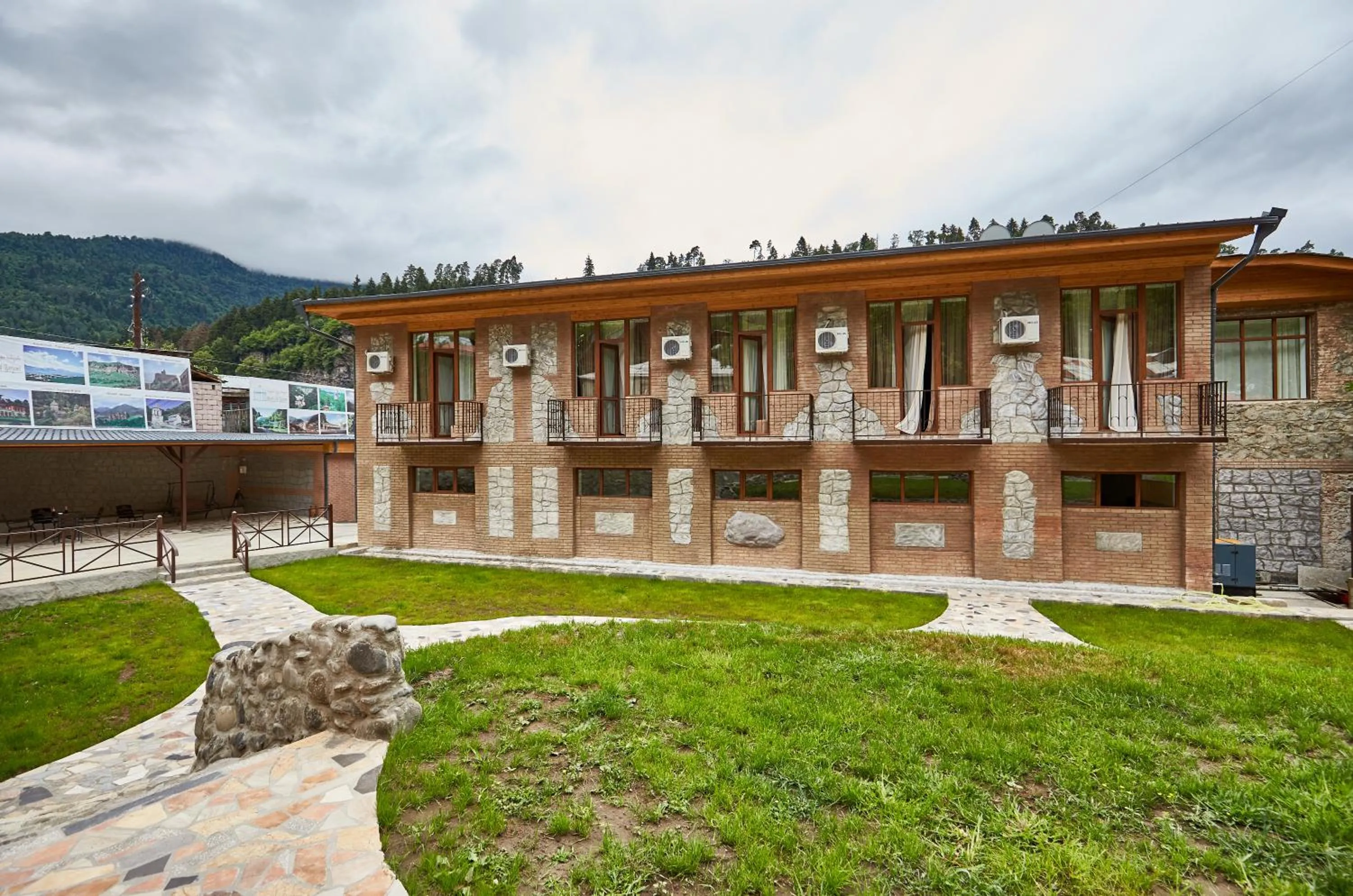 Garden in Hotel Old Borjomi