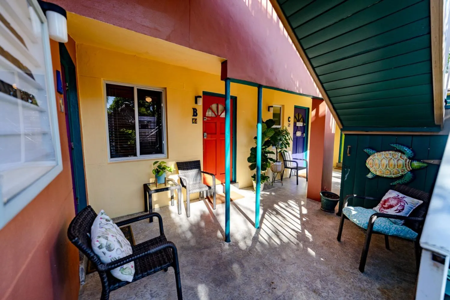 Seating area in The Desoto - Oceanview Inn