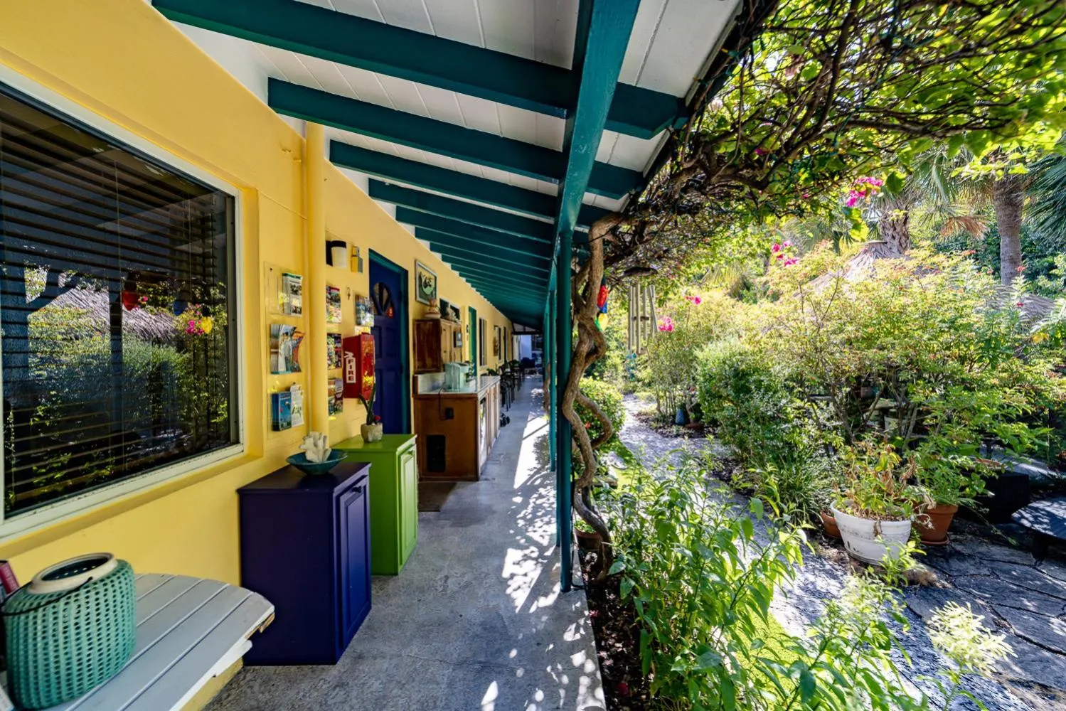 Garden view in The Desoto - Oceanview Inn