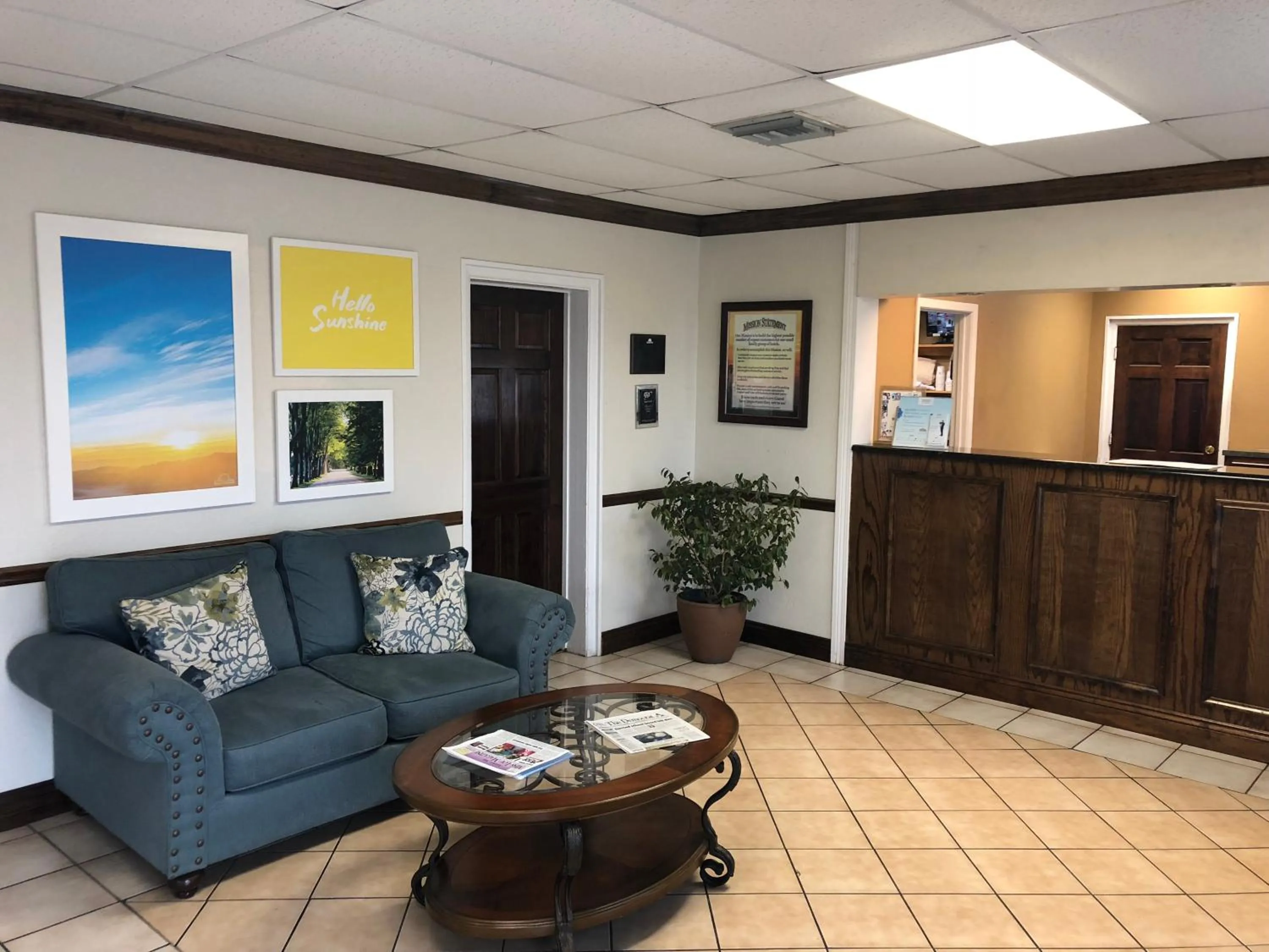 Lobby or reception in Days Inn by Wyndham Natchez