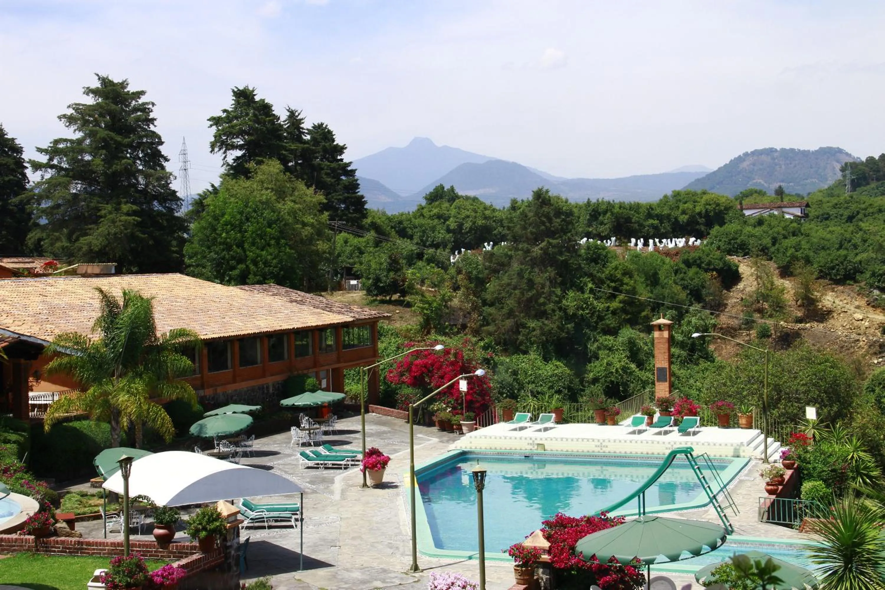 Swimming pool in Hotel Pie de la Sierra