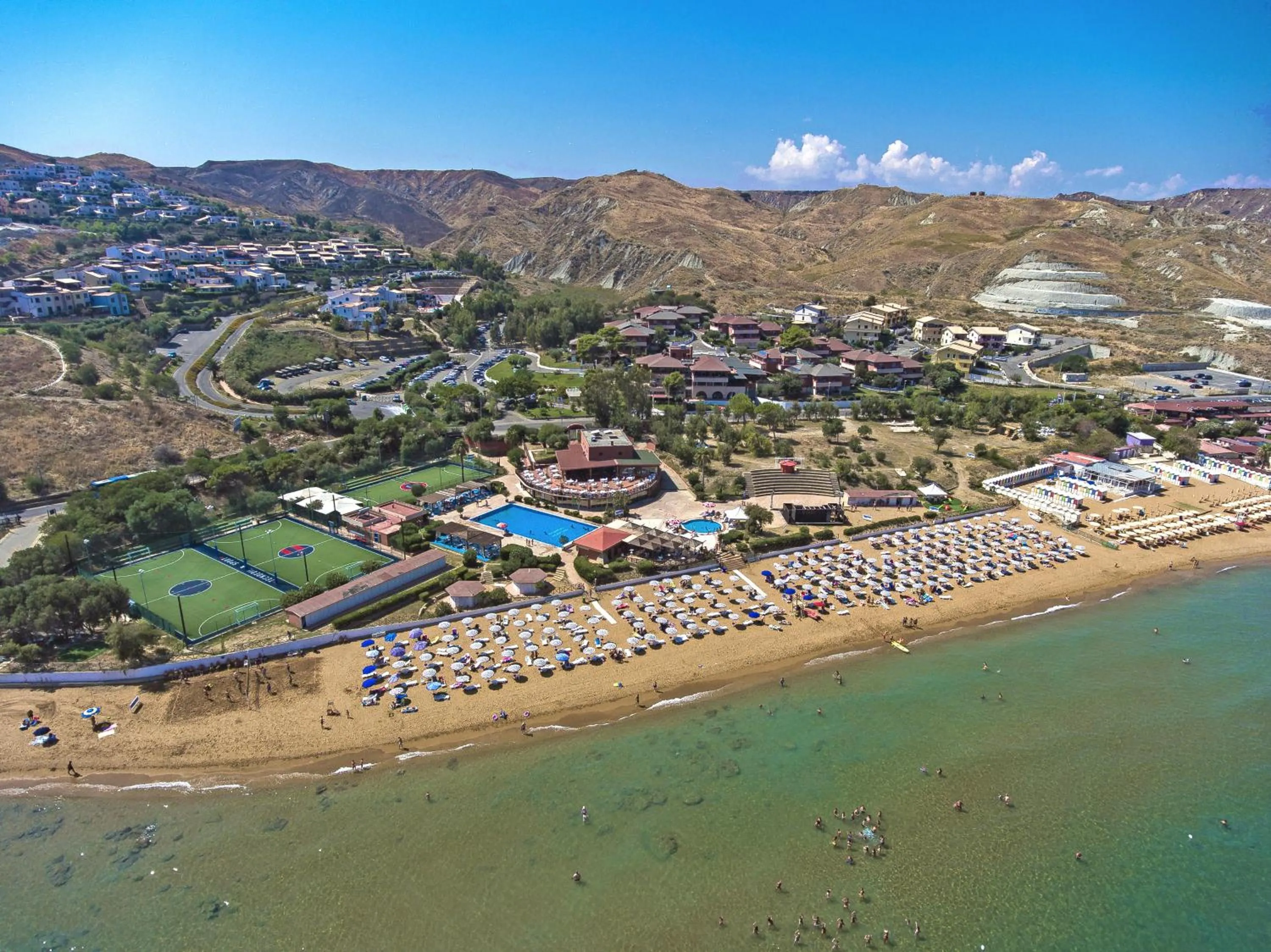 Bird's eye view in Amareclub Club Casarossa